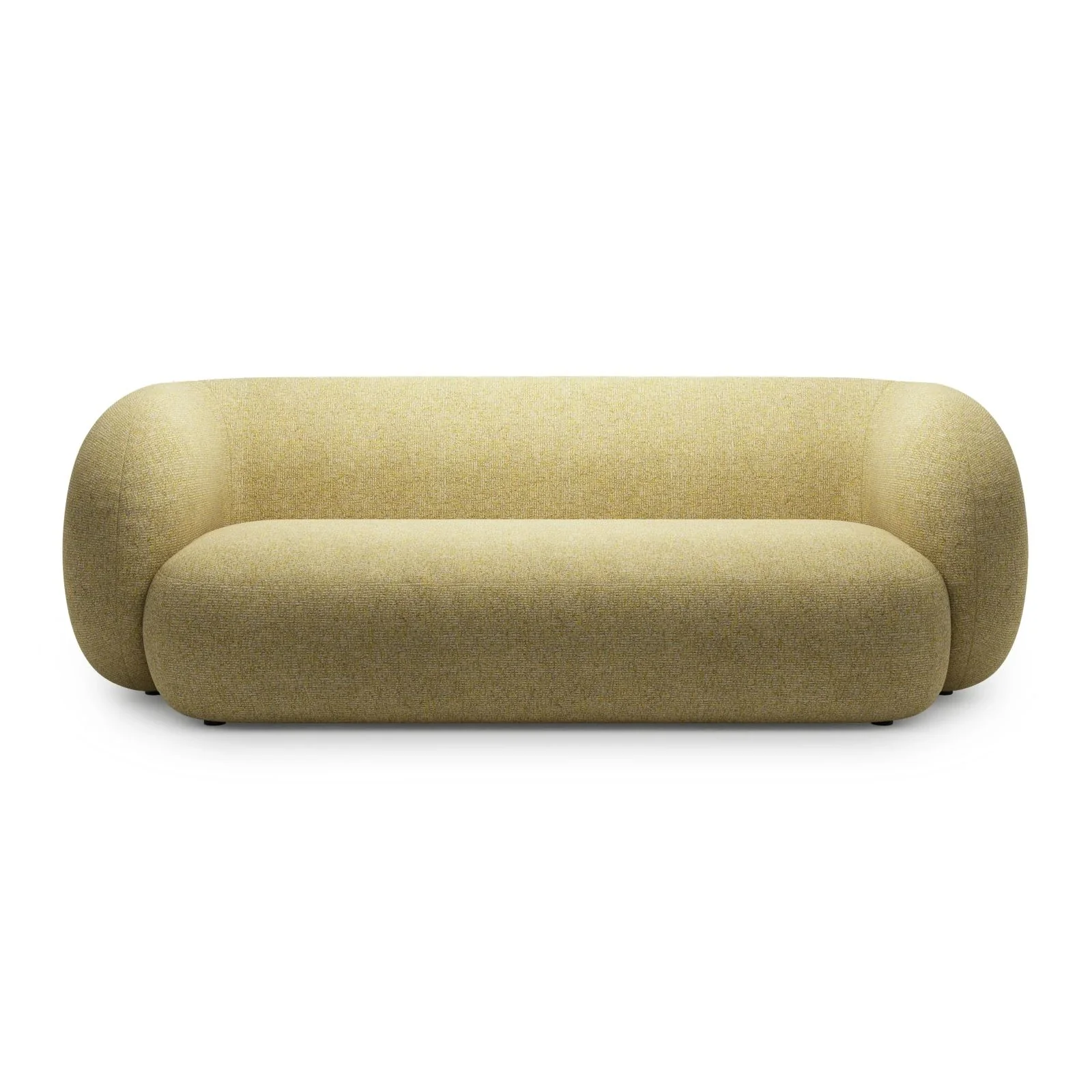Kate 3-Sitzer Sofa mit Bezug aus Samt, Strukturstoff oder Boucle, 213x99 cm - Image 37