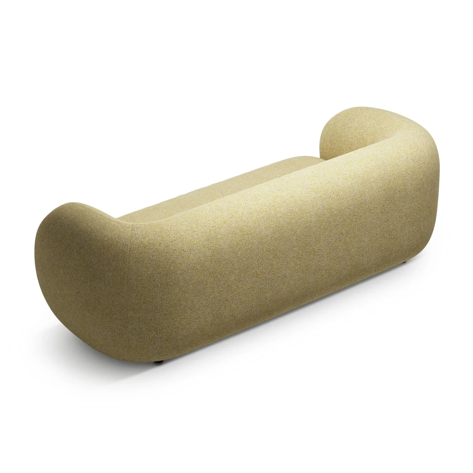 Kate 3-Sitzer Sofa mit Bezug aus Samt, Strukturstoff oder Boucle, 213x99 cm - Image 39