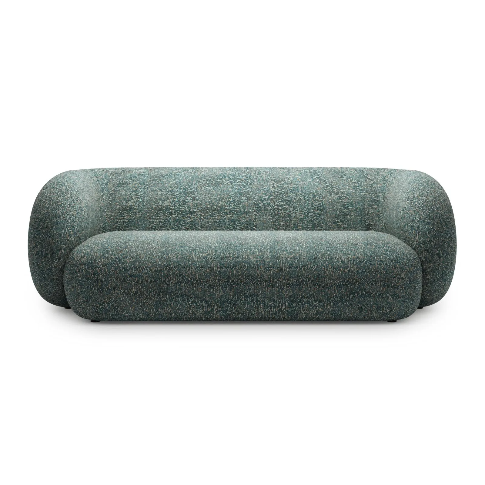 Kate 3-Sitzer Sofa mit Bezug aus Samt, Strukturstoff oder Boucle, 213x99 cm - Image 45