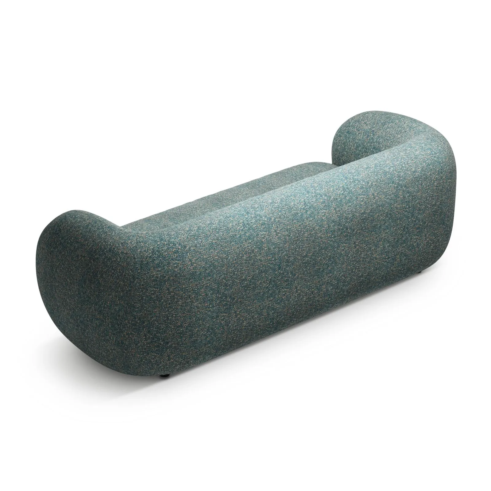 Kate 3-Sitzer Sofa mit Bezug aus Samt, Strukturstoff oder Boucle, 213x99 cm - Image 47