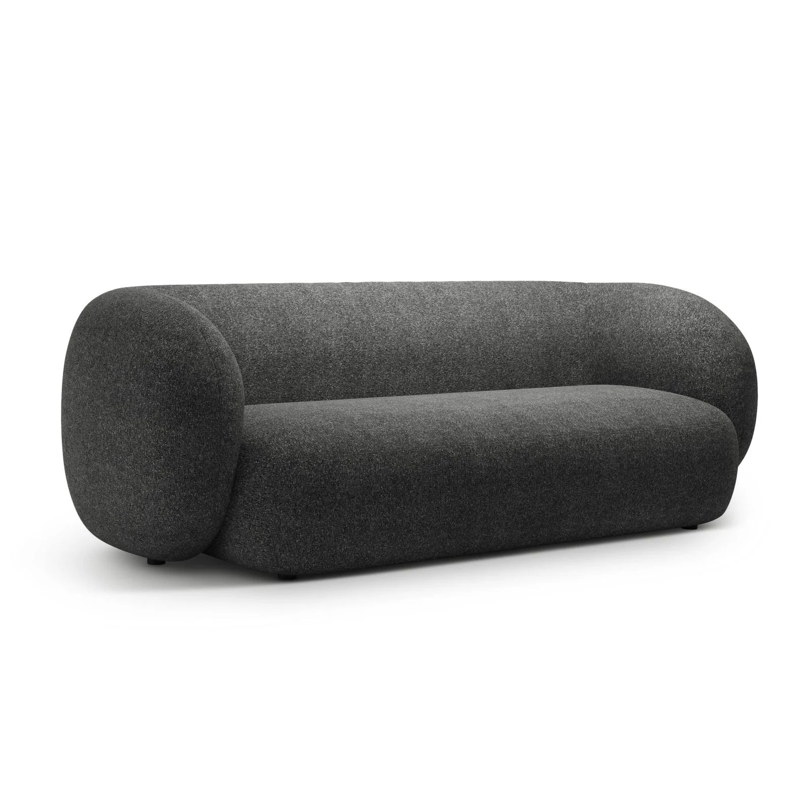Kate 3-Sitzer Sofa mit Bezug aus Samt, Strukturstoff oder Boucle, 213x99 cm - Image 50