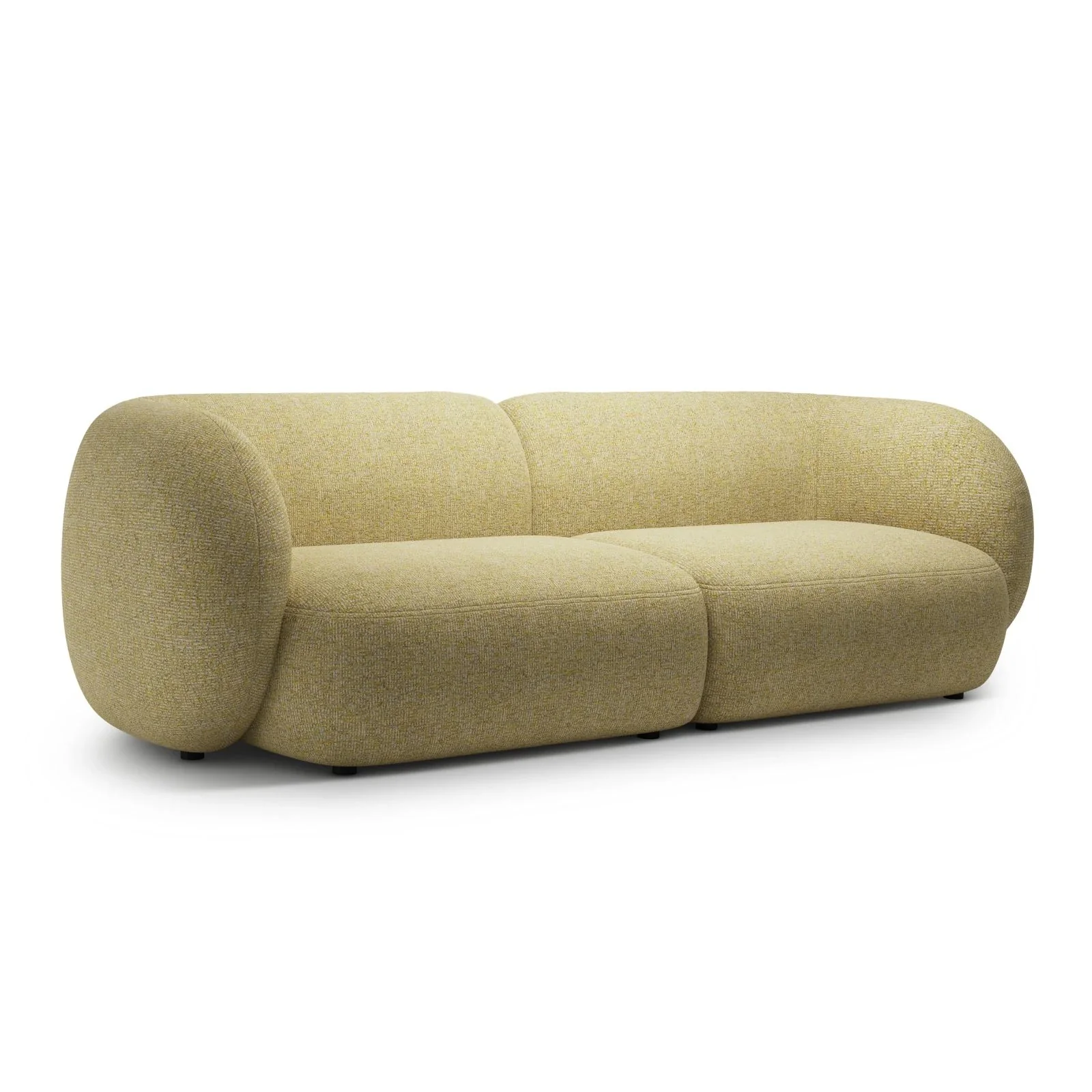 Kate 4-Sitzer Sofa mit Bezug aus Samt, Strukturstoff oder Boucle, 243x99 cm - Image 38