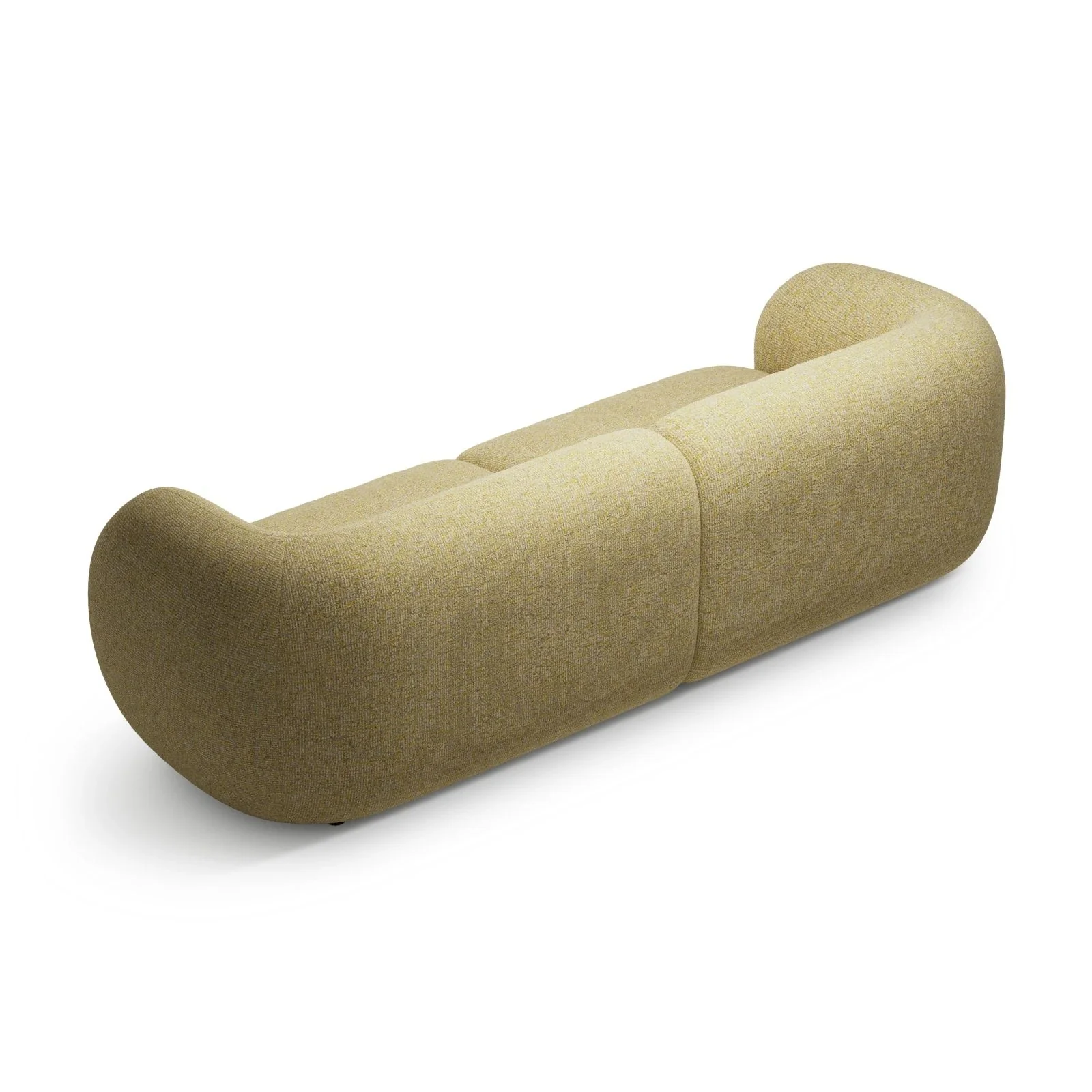 Kate 4-Sitzer Sofa mit Bezug aus Samt, Strukturstoff oder Boucle, 243x99 cm - Image 39