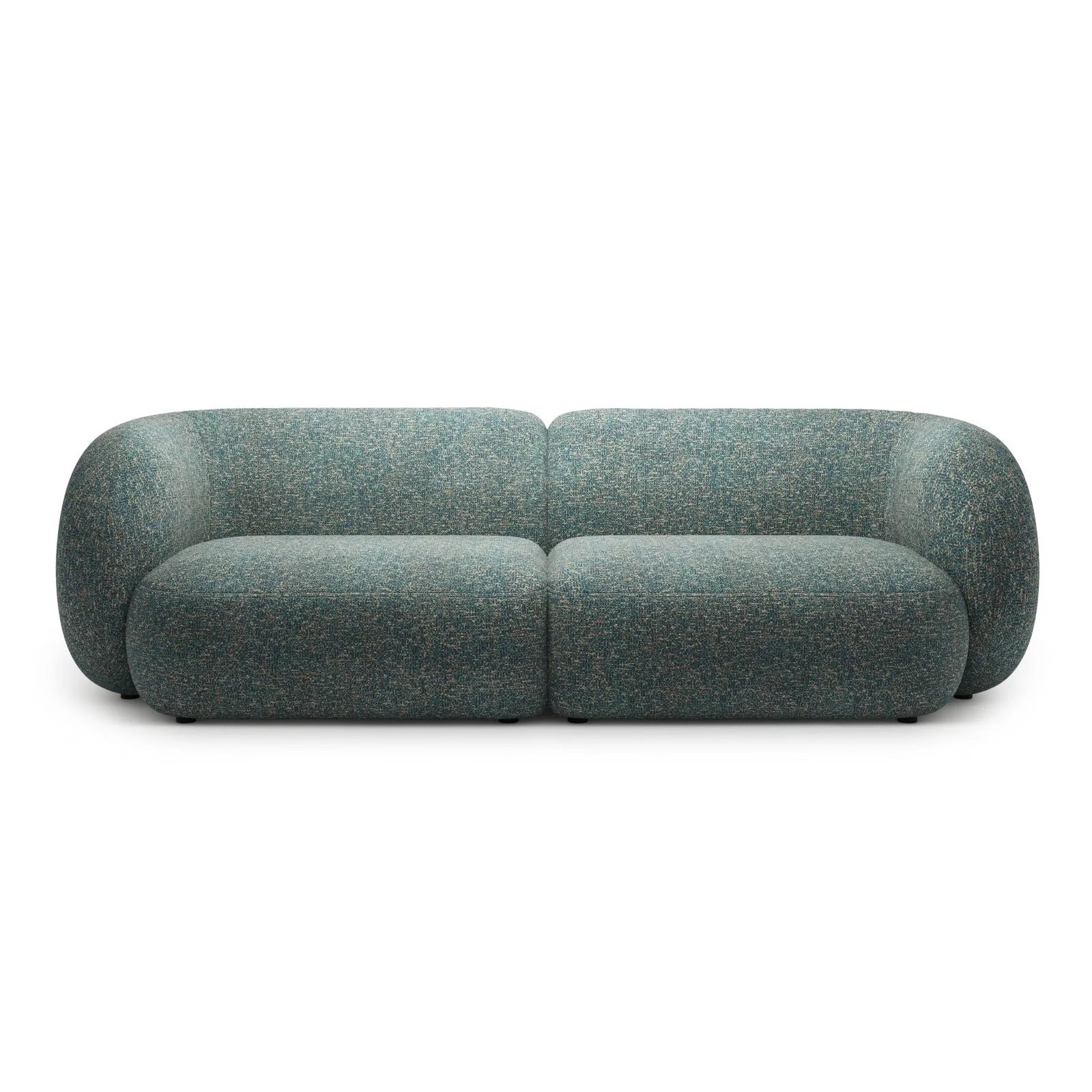Kate 4-Sitzer Sofa mit Bezug aus Samt, Strukturstoff oder Boucle, 243x99 cm - Image 45
