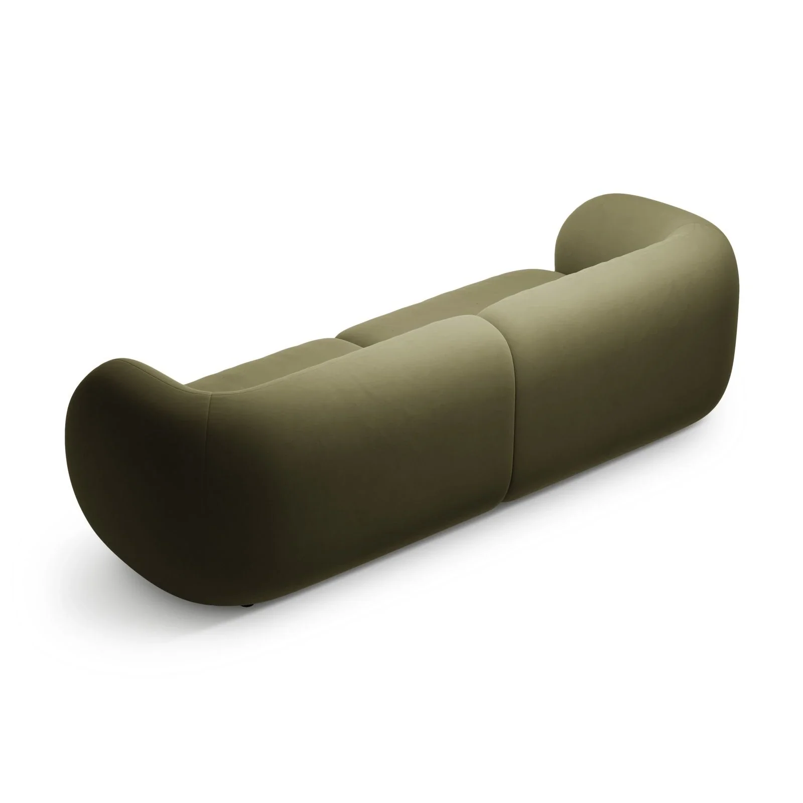 Kate 4-Sitzer Sofa mit Bezug aus Samt, Strukturstoff oder Boucle, 243x99 cm - Image 63