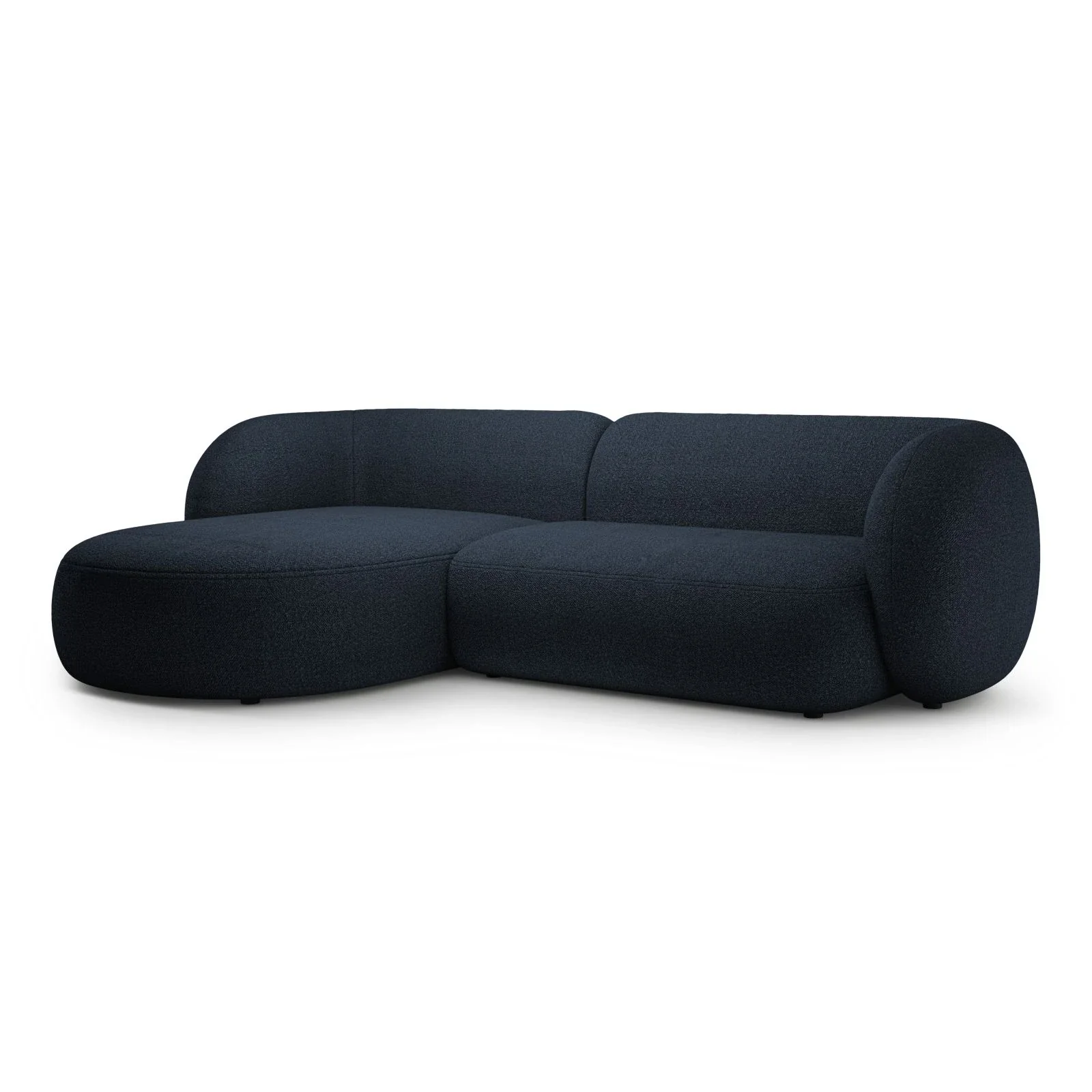 Kate Ecksofa Links mit Bezug aus Samt, Strukturstoff oder Boucle, 285x176 cm - Image 26