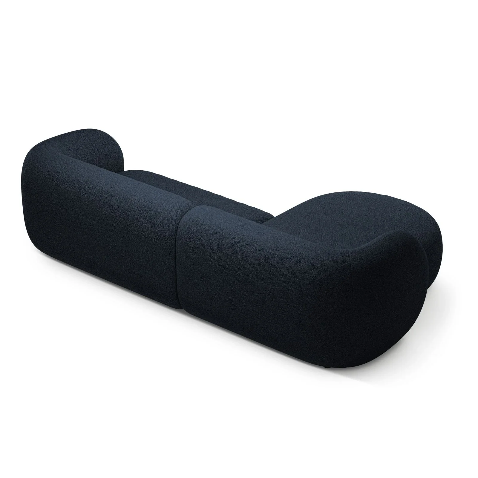 Kate Ecksofa Links mit Bezug aus Samt, Strukturstoff oder Boucle, 285x176 cm - Image 27