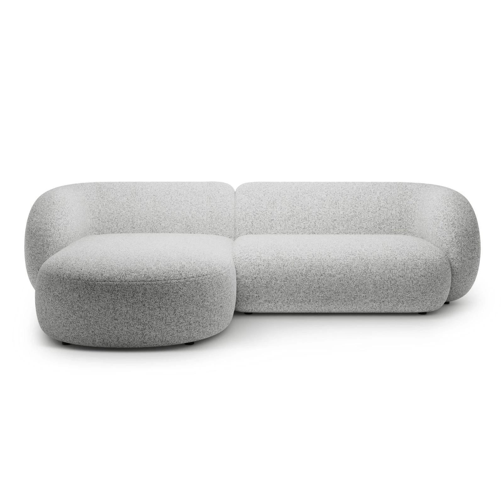 Kate Ecksofa Links mit Bezug aus Samt, Strukturstoff oder Boucle, 285x176 cm - Image 33
