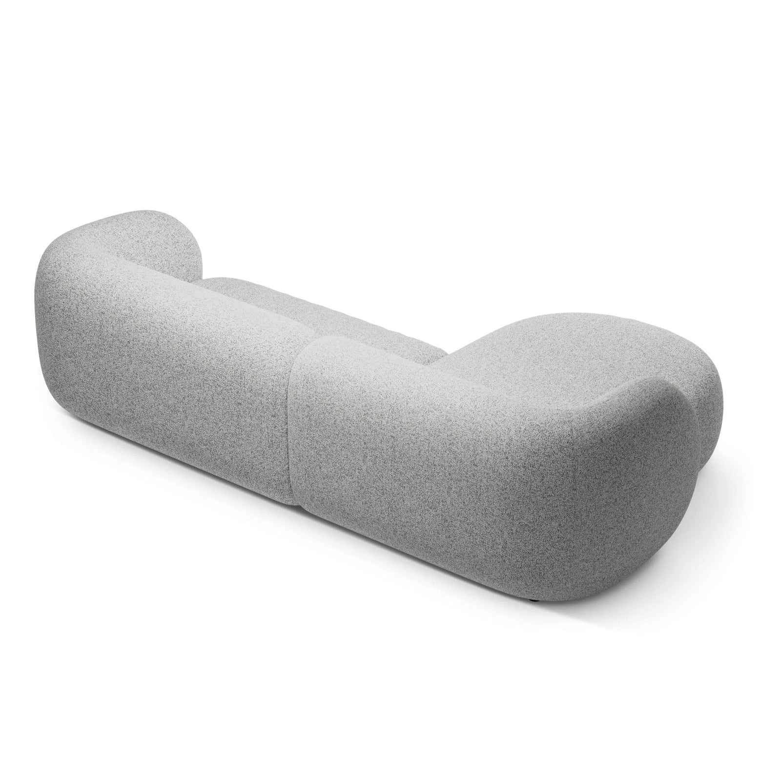 Kate Ecksofa Links mit Bezug aus Samt, Strukturstoff oder Boucle, 285x176 cm - Image 35
