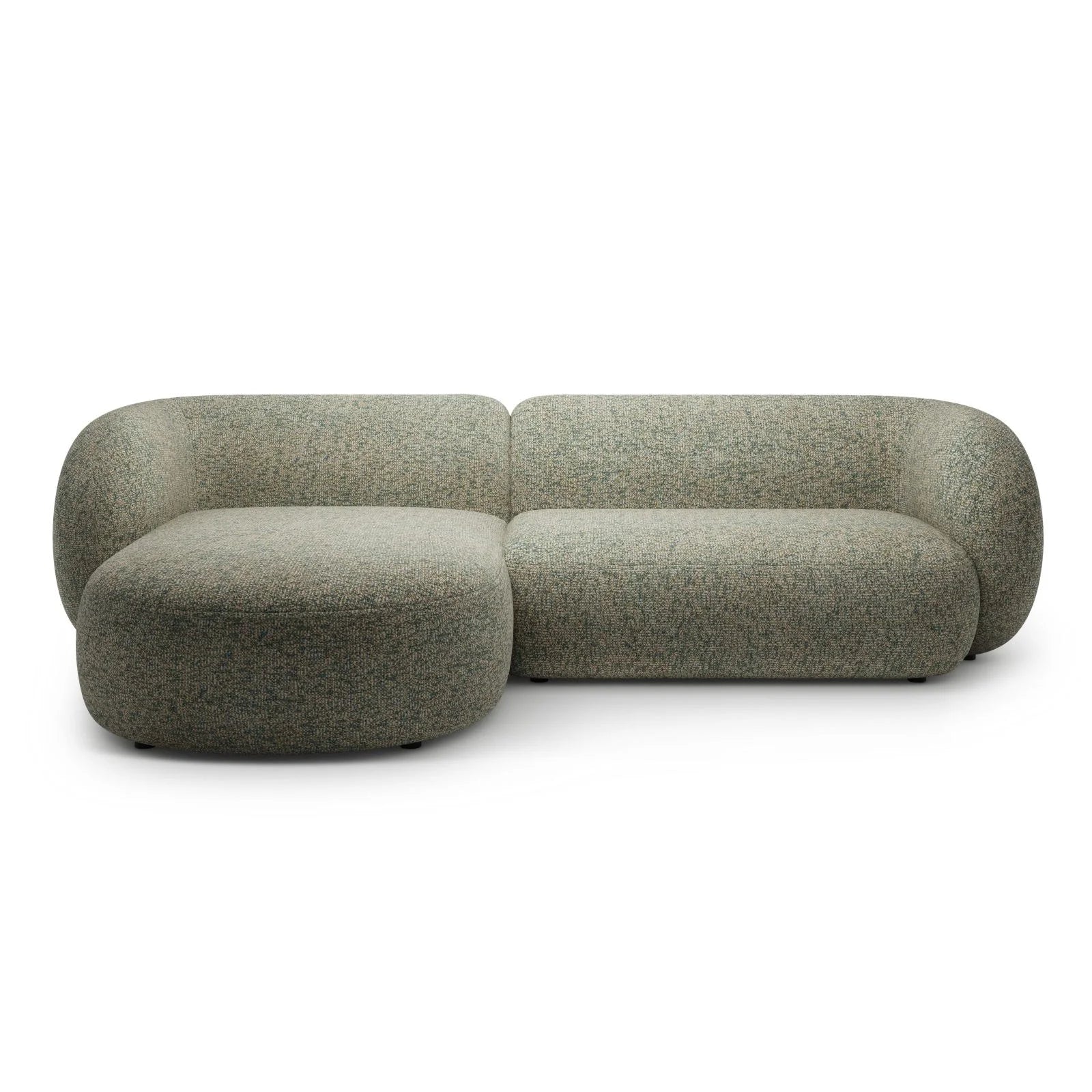 Kate Ecksofa Links mit Bezug aus Samt, Strukturstoff oder Boucle, 285x176 cm - Image 41