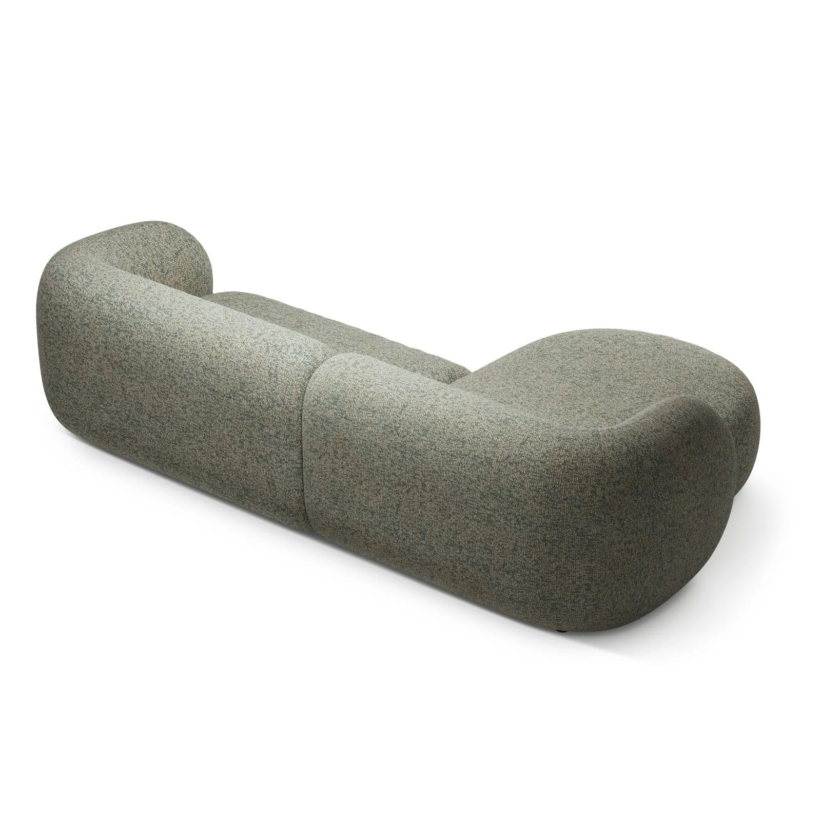 Kate Ecksofa Links mit Bezug aus Samt, Strukturstoff oder Boucle, 285x176 cm - Image 43