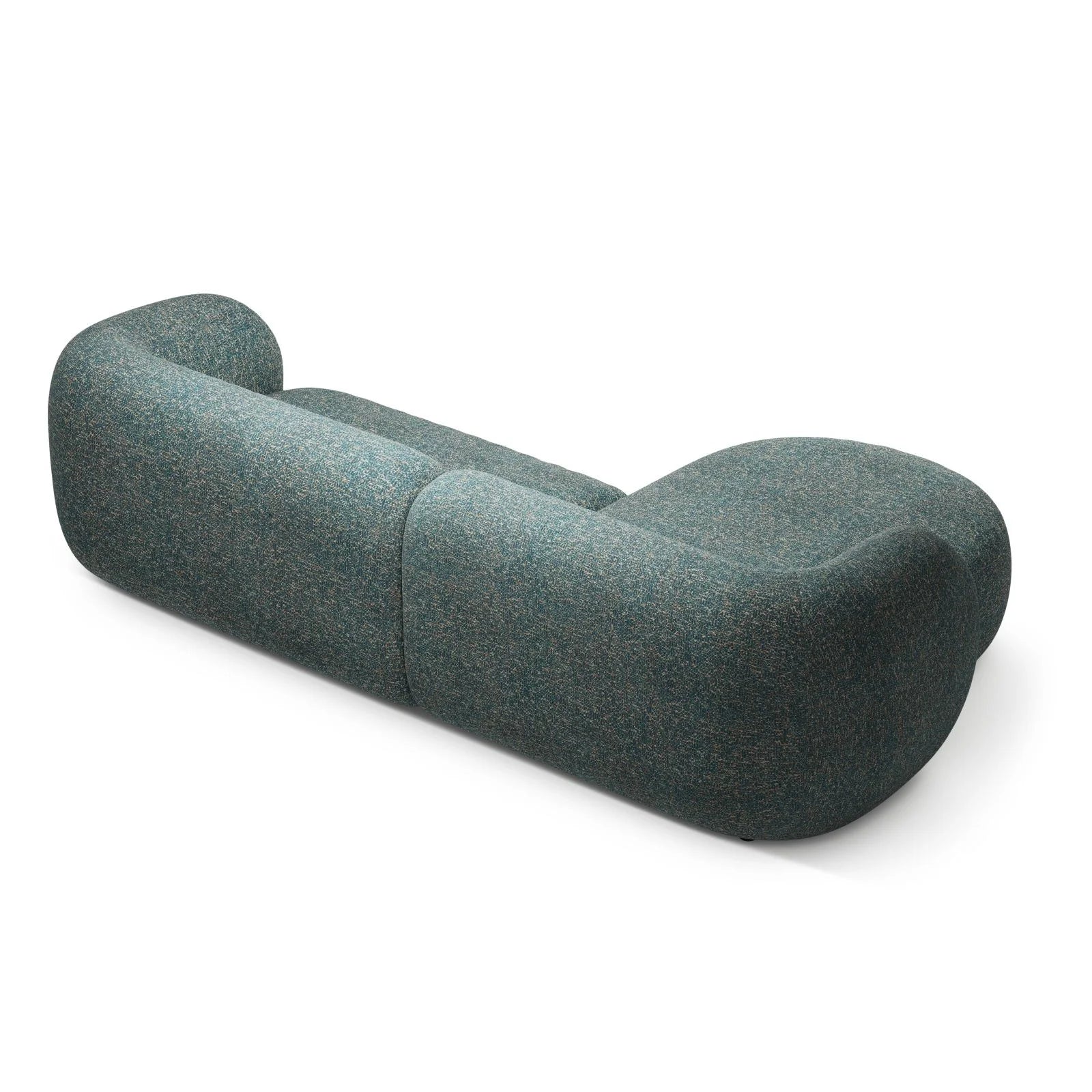 Kate Ecksofa Links mit Bezug aus Samt, Strukturstoff oder Boucle, 285x176 cm - Image 47