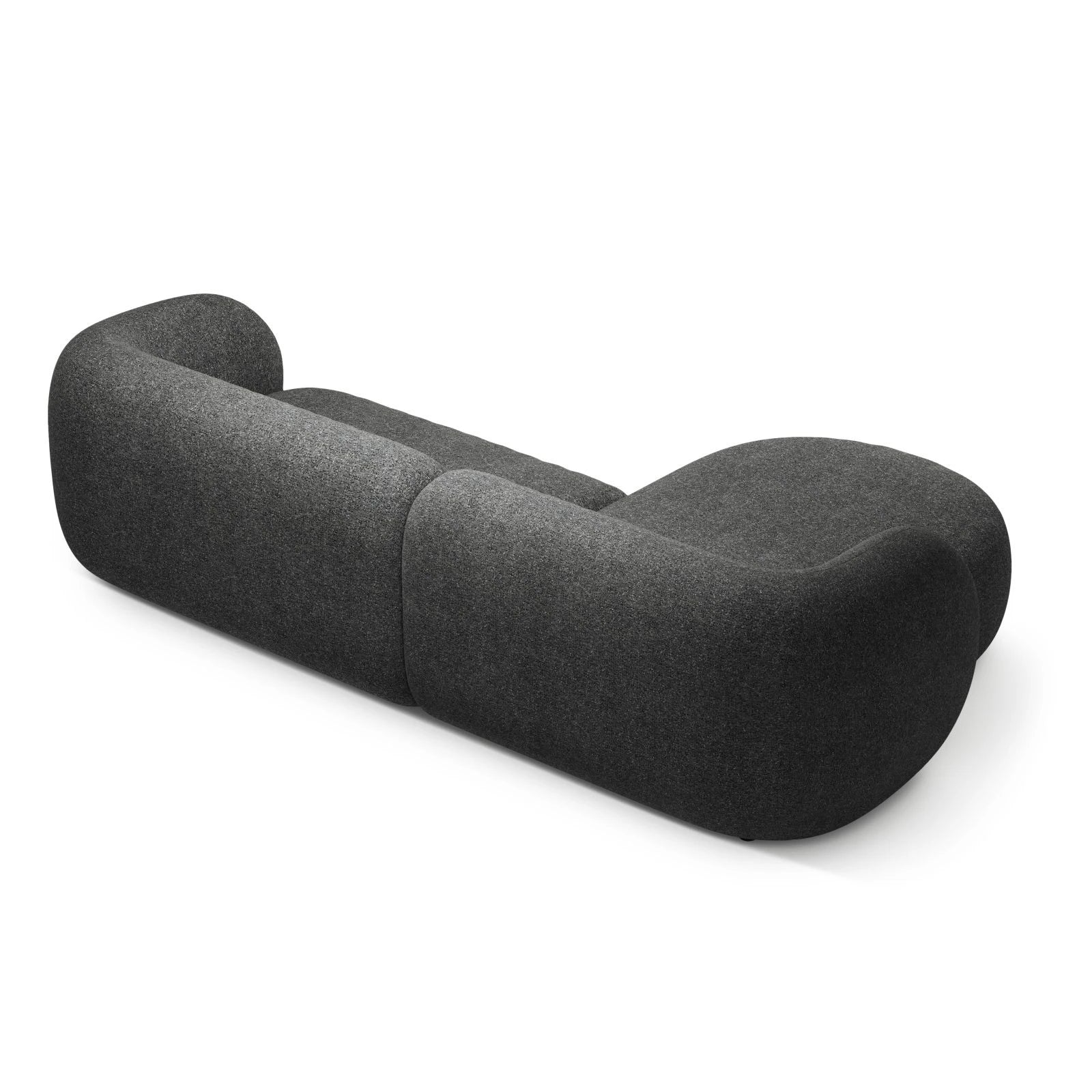 Kate Ecksofa Links mit Bezug aus Samt, Strukturstoff oder Boucle, 285x176 cm - Image 51
