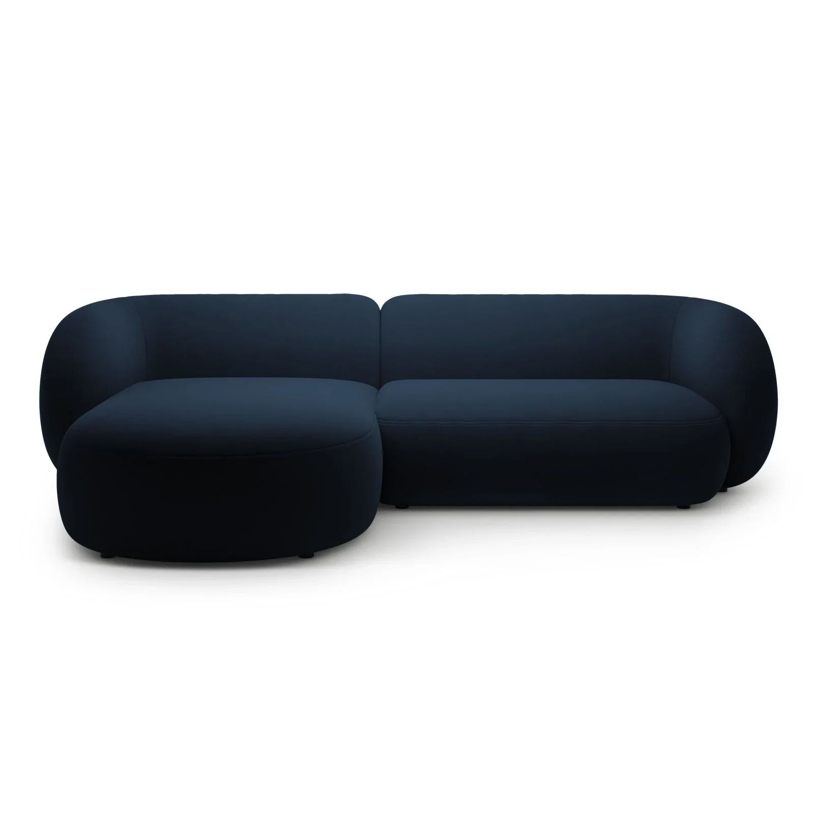 Kate Ecksofa Links mit Bezug aus Samt, Strukturstoff oder Boucle, 285x176 cm - Image 57