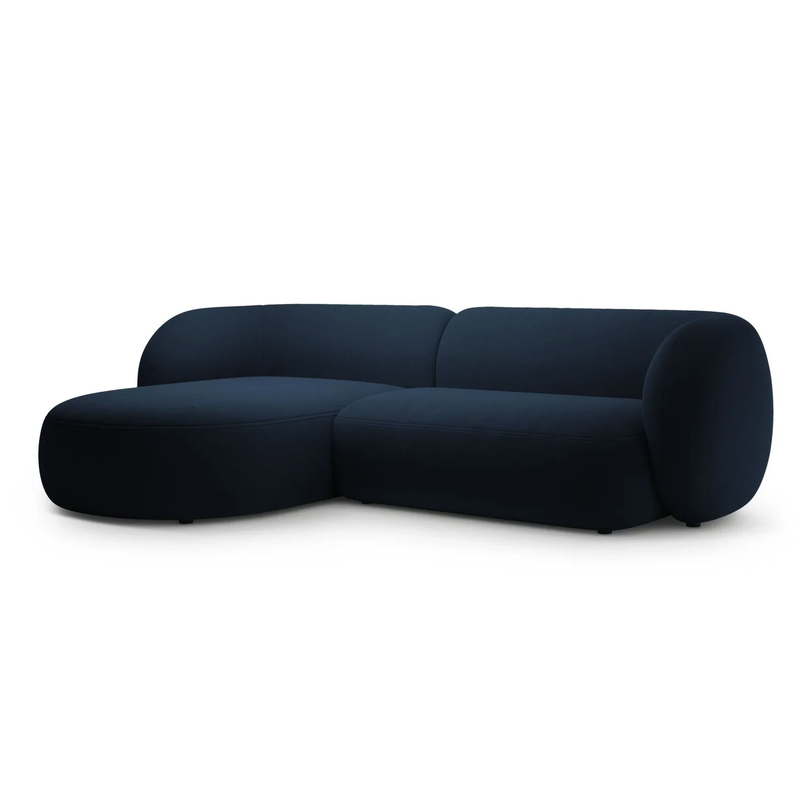 Kate Ecksofa Links mit Bezug aus Samt, Strukturstoff oder Boucle, 285x176 cm - Image 58