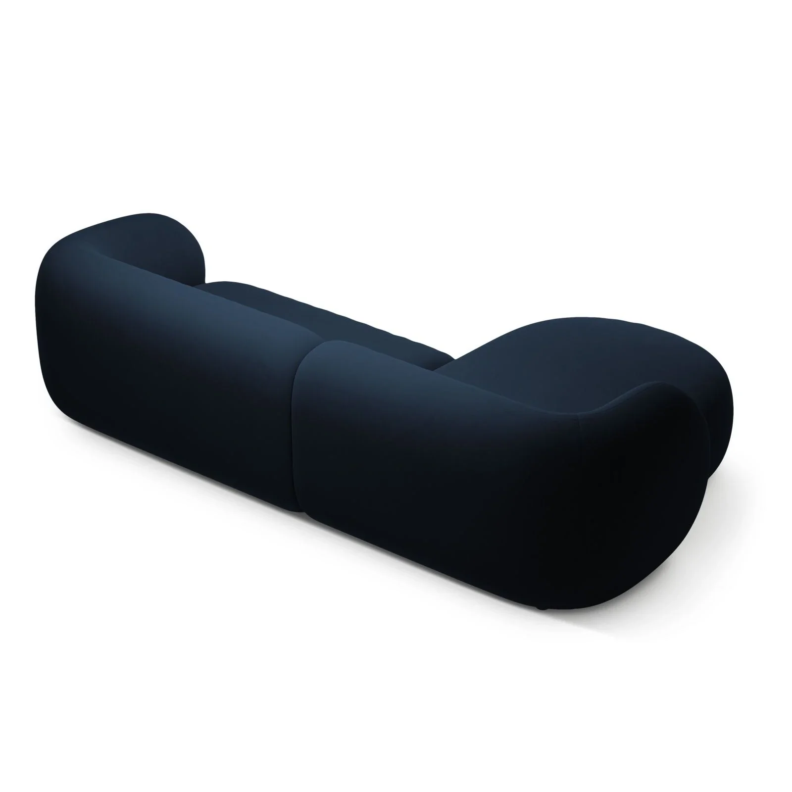 Kate Ecksofa Links mit Bezug aus Samt, Strukturstoff oder Boucle, 285x176 cm - Image 59