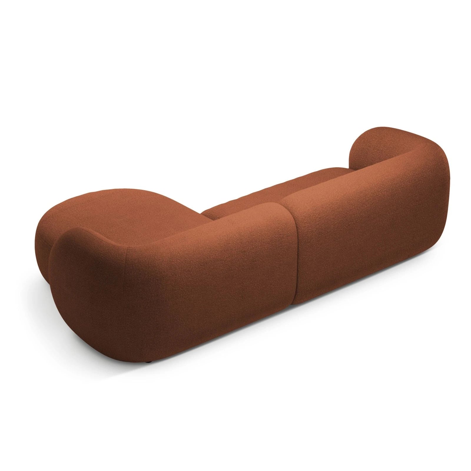 Kate Ecksofa Rechts mit Bezug aus Samt, Strukturstoff oder Boucle, 285x176 cm - Image 11