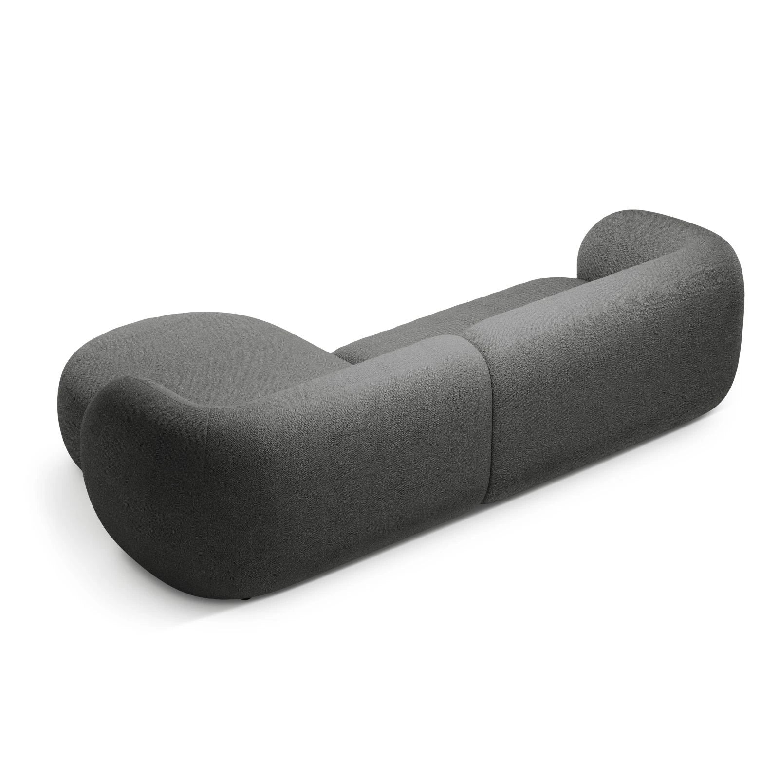 Kate Ecksofa Rechts mit Bezug aus Samt, Strukturstoff oder Boucle, 285x176 cm - Image 19