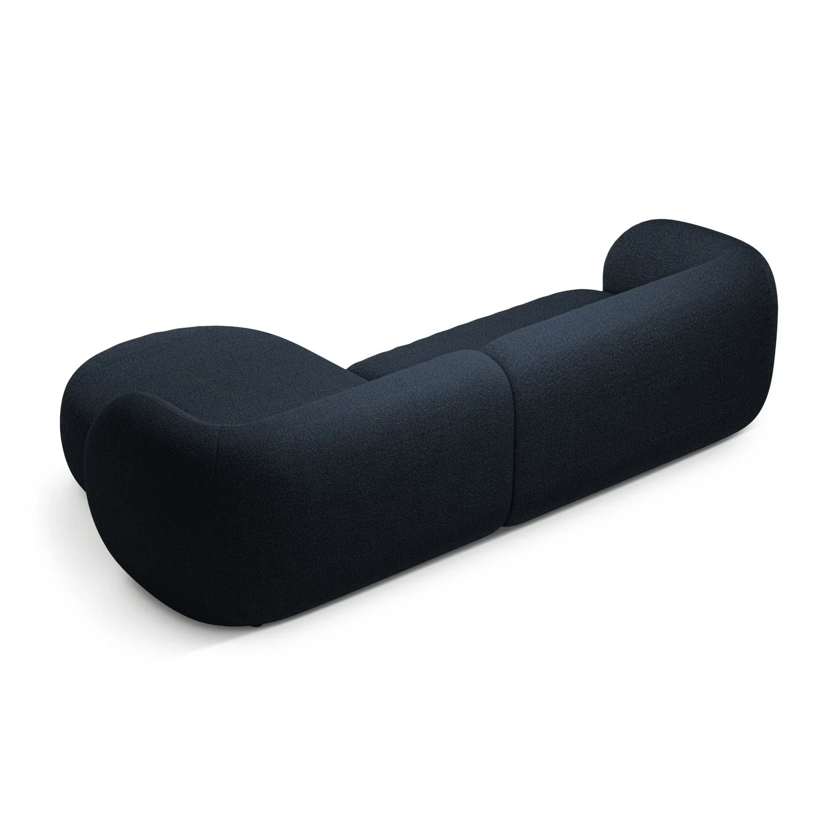 Kate Ecksofa Rechts mit Bezug aus Samt, Strukturstoff oder Boucle, 285x176 cm - Image 27