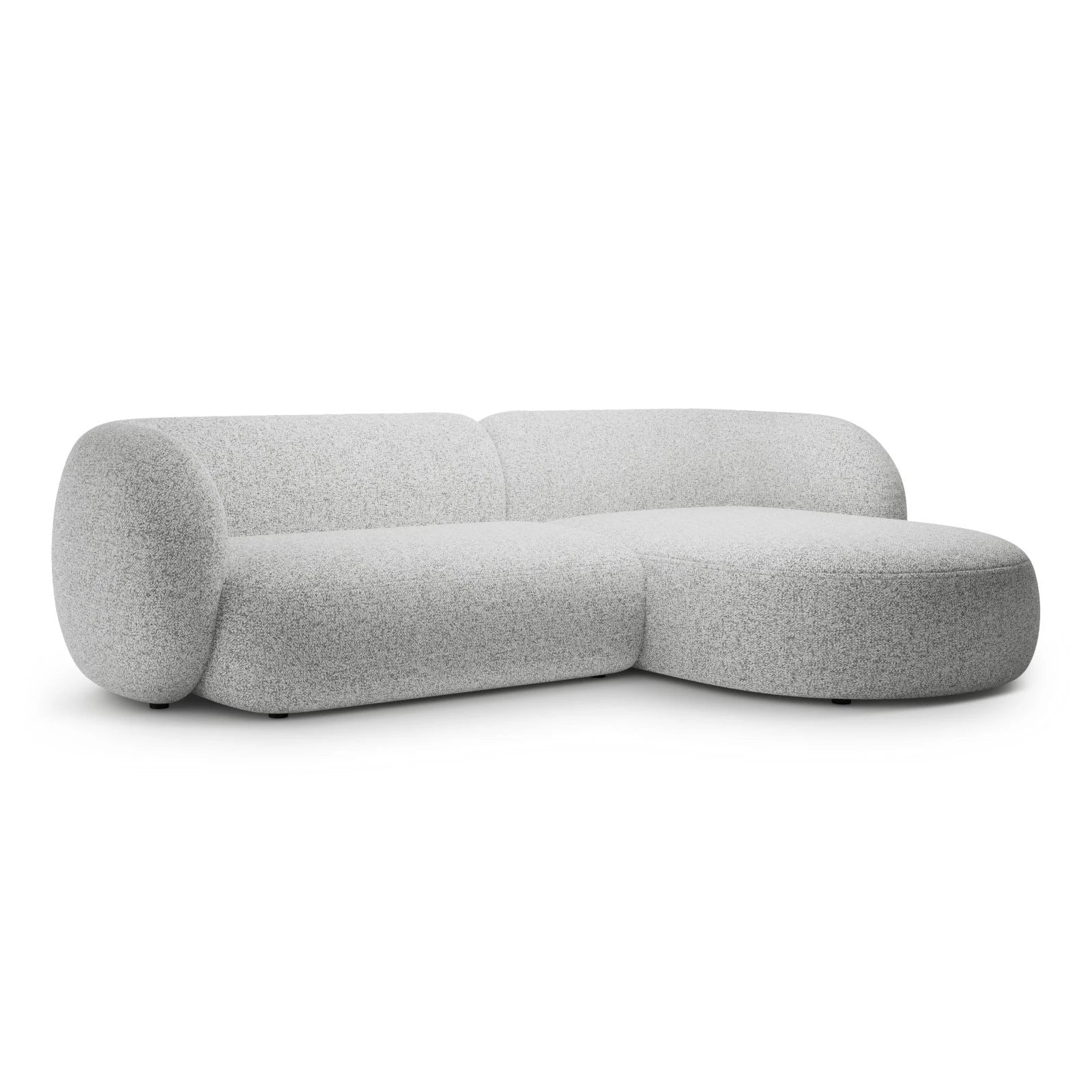 Kate Ecksofa Rechts mit Bezug aus Samt, Strukturstoff oder Boucle, 285x176 cm - Image 34