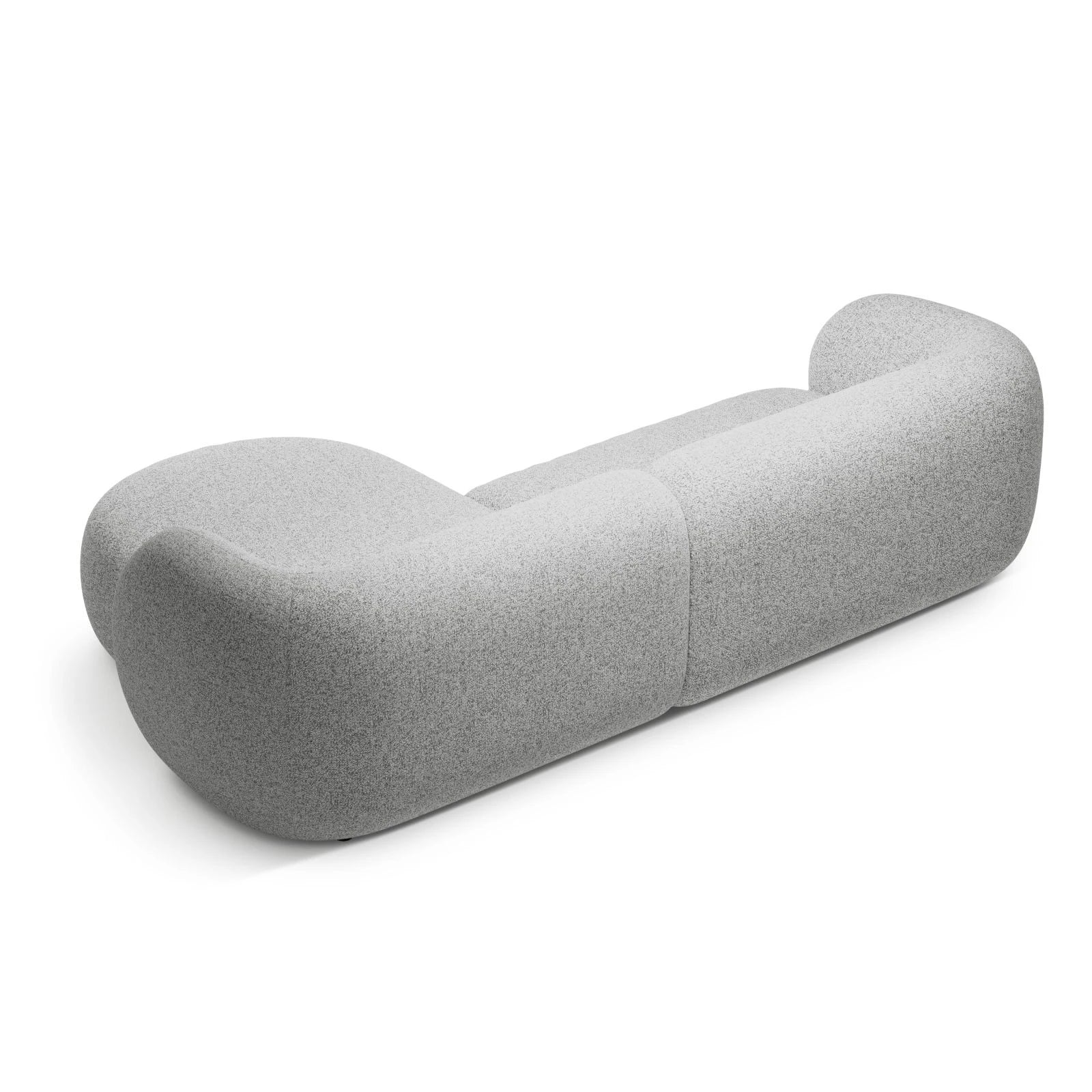 Kate Ecksofa Rechts mit Bezug aus Samt, Strukturstoff oder Boucle, 285x176 cm - Image 35