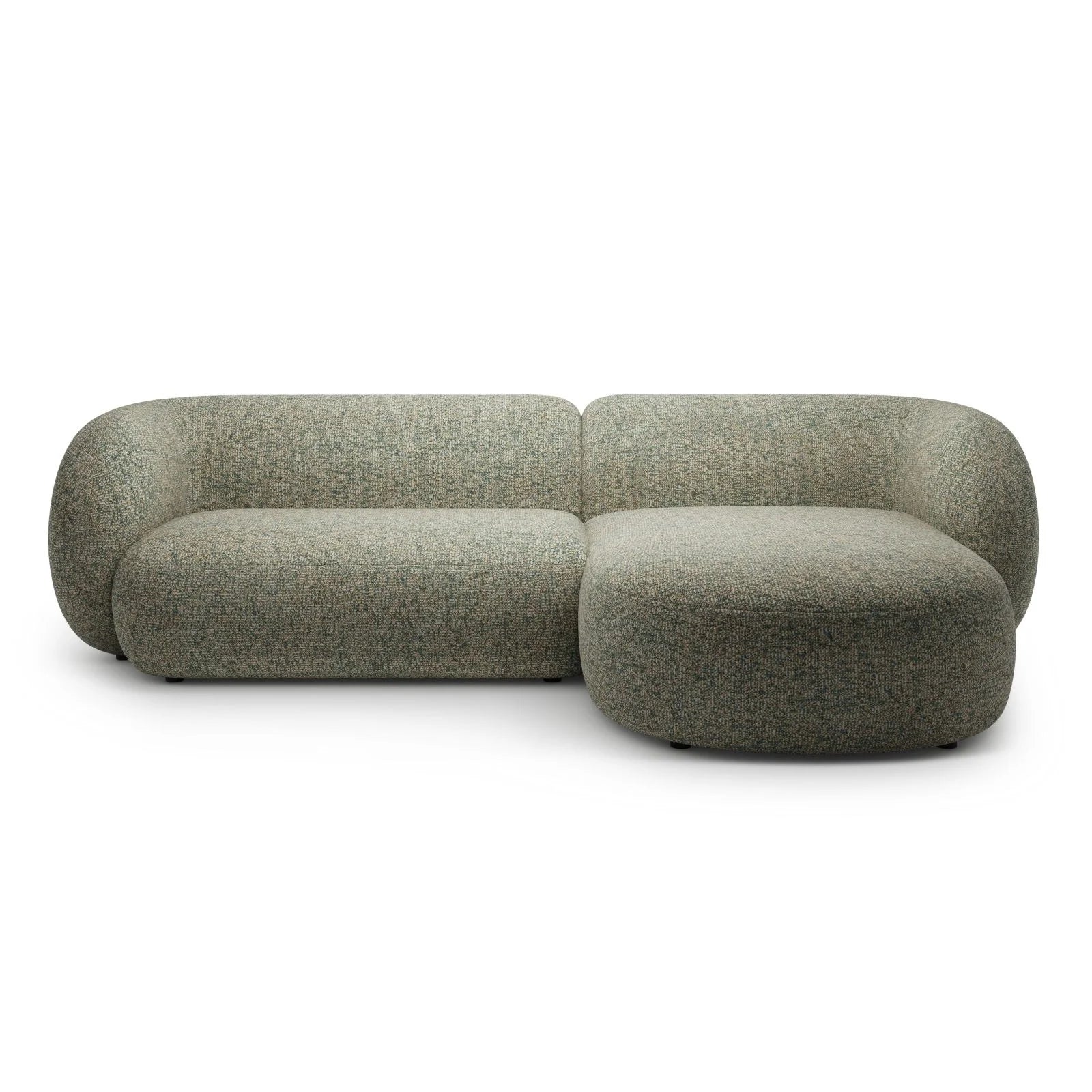 Kate Ecksofa Rechts mit Bezug aus Samt, Strukturstoff oder Boucle, 285x176 cm - Image 41