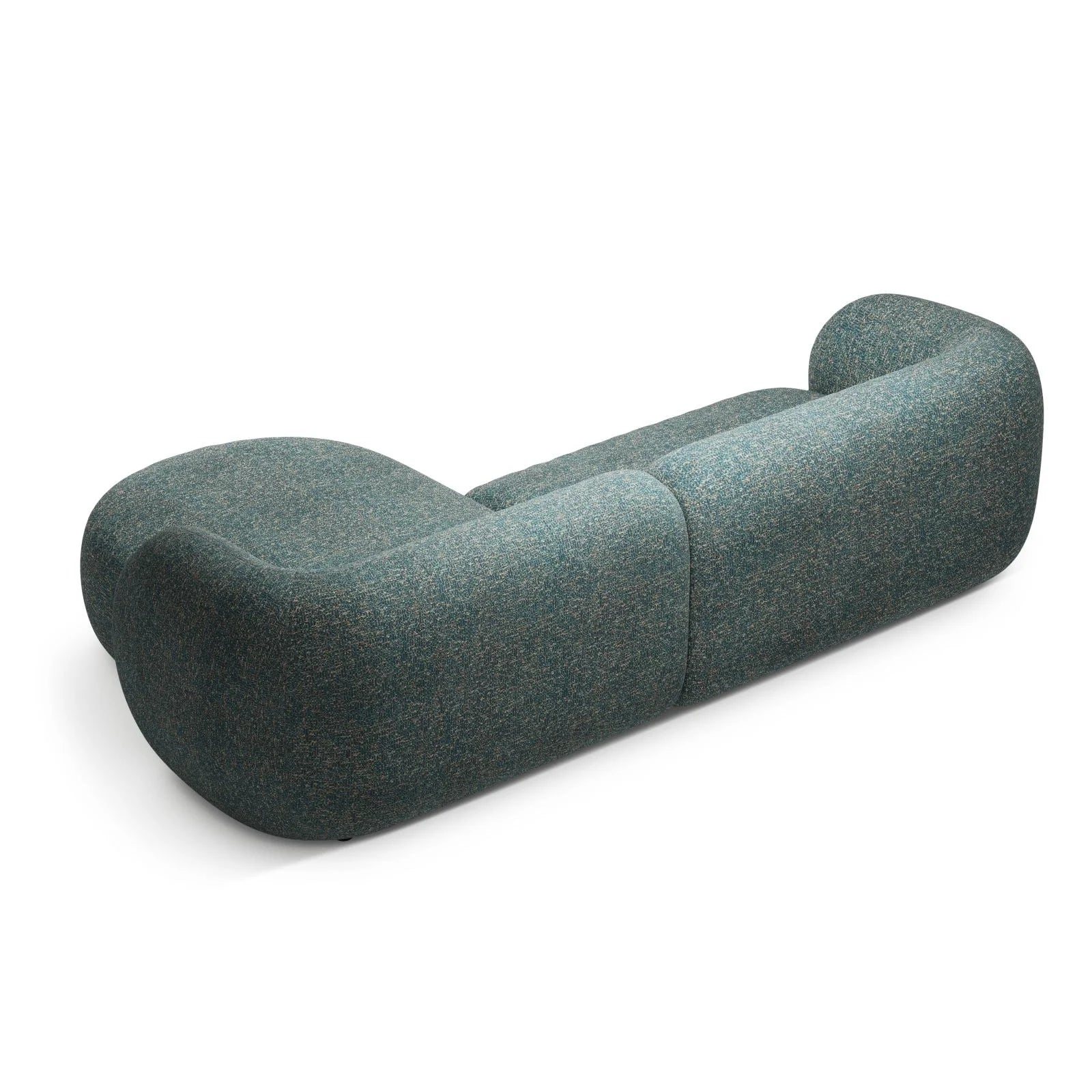 Kate Ecksofa Rechts mit Bezug aus Samt, Strukturstoff oder Boucle, 285x176 cm - Image 47