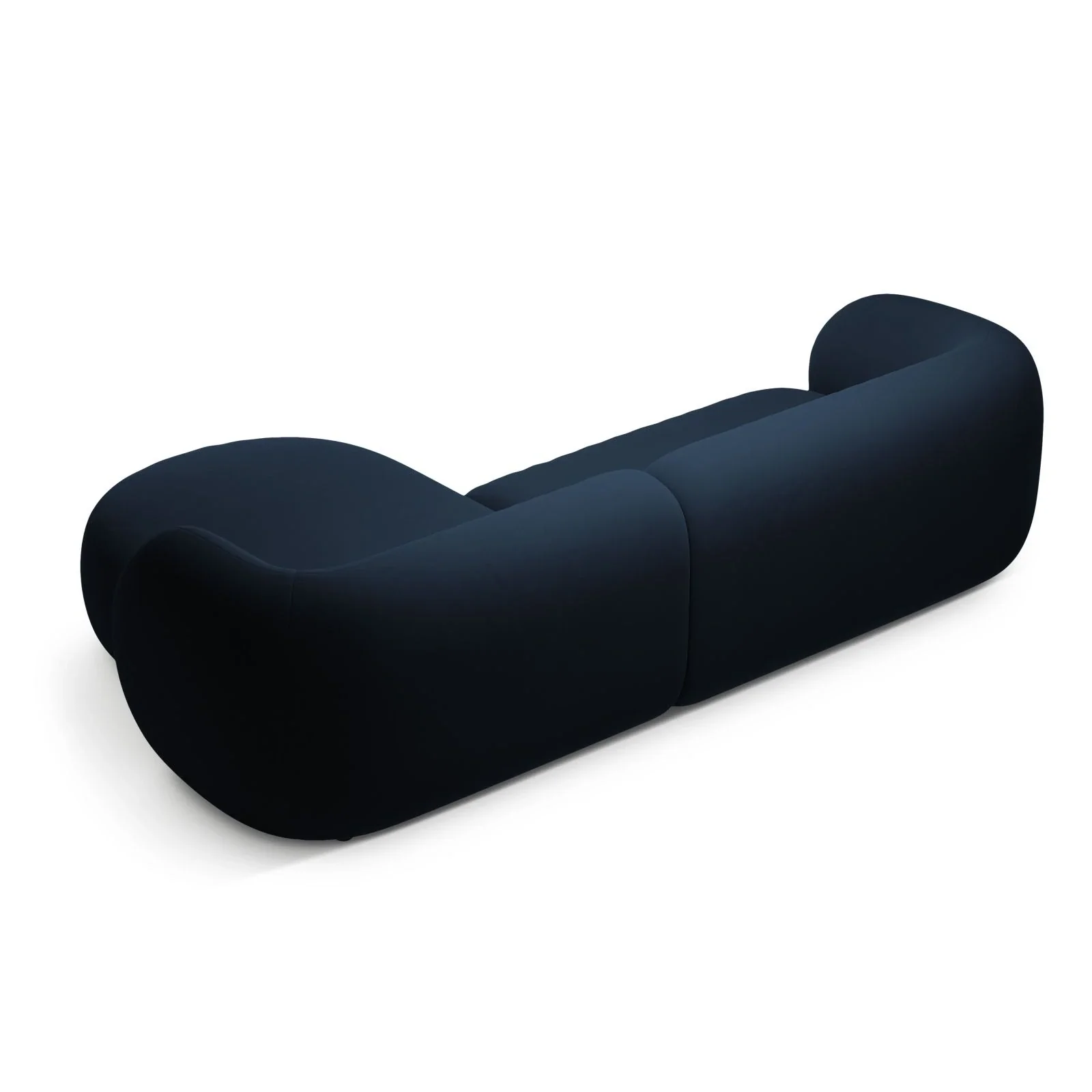 Kate Ecksofa Rechts mit Bezug aus Samt, Strukturstoff oder Boucle, 285x176 cm - Image 59