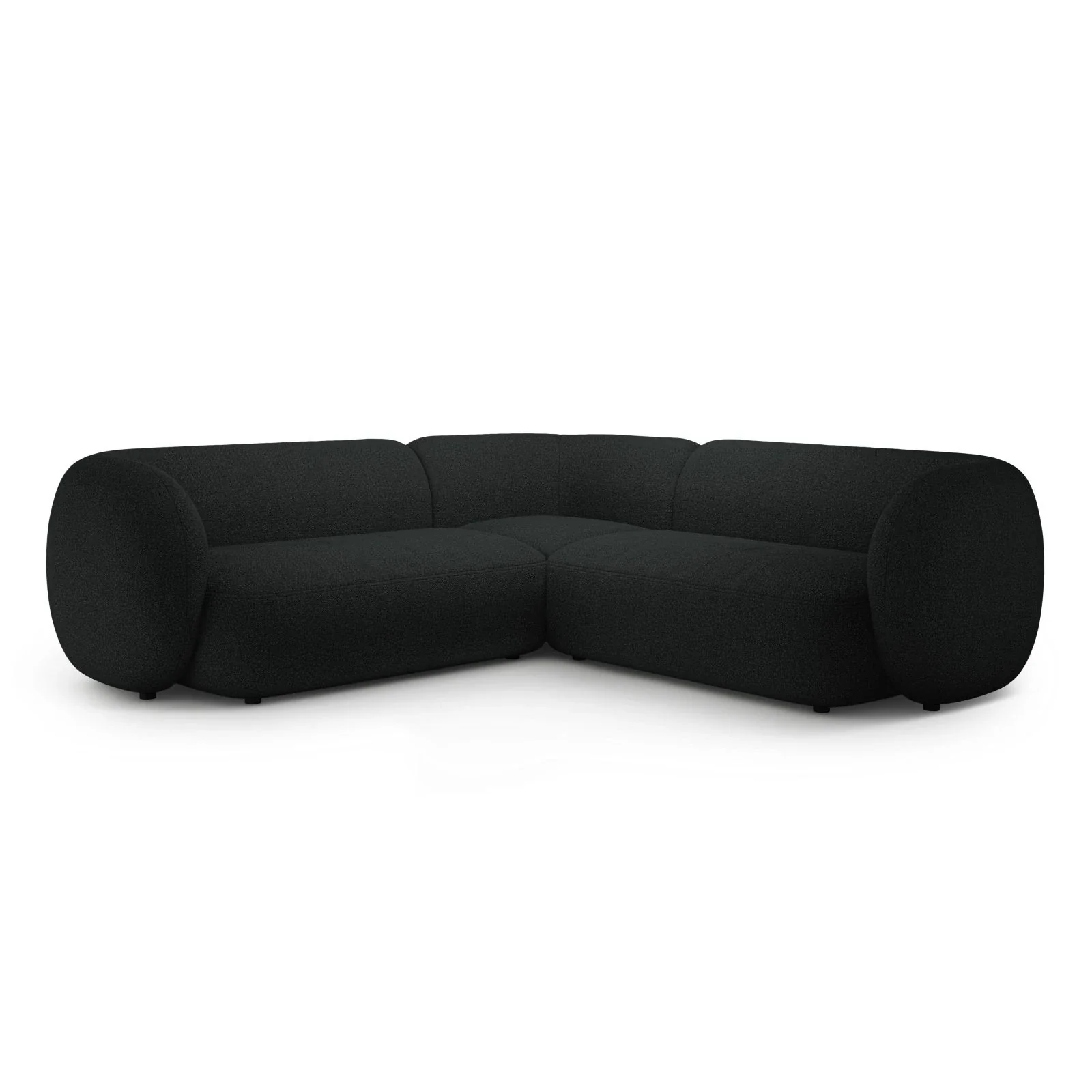 Kate Ecksofa symmetrisch aus Samt, Strukturstoff oder Boucle, 252x252 cm - Image 21