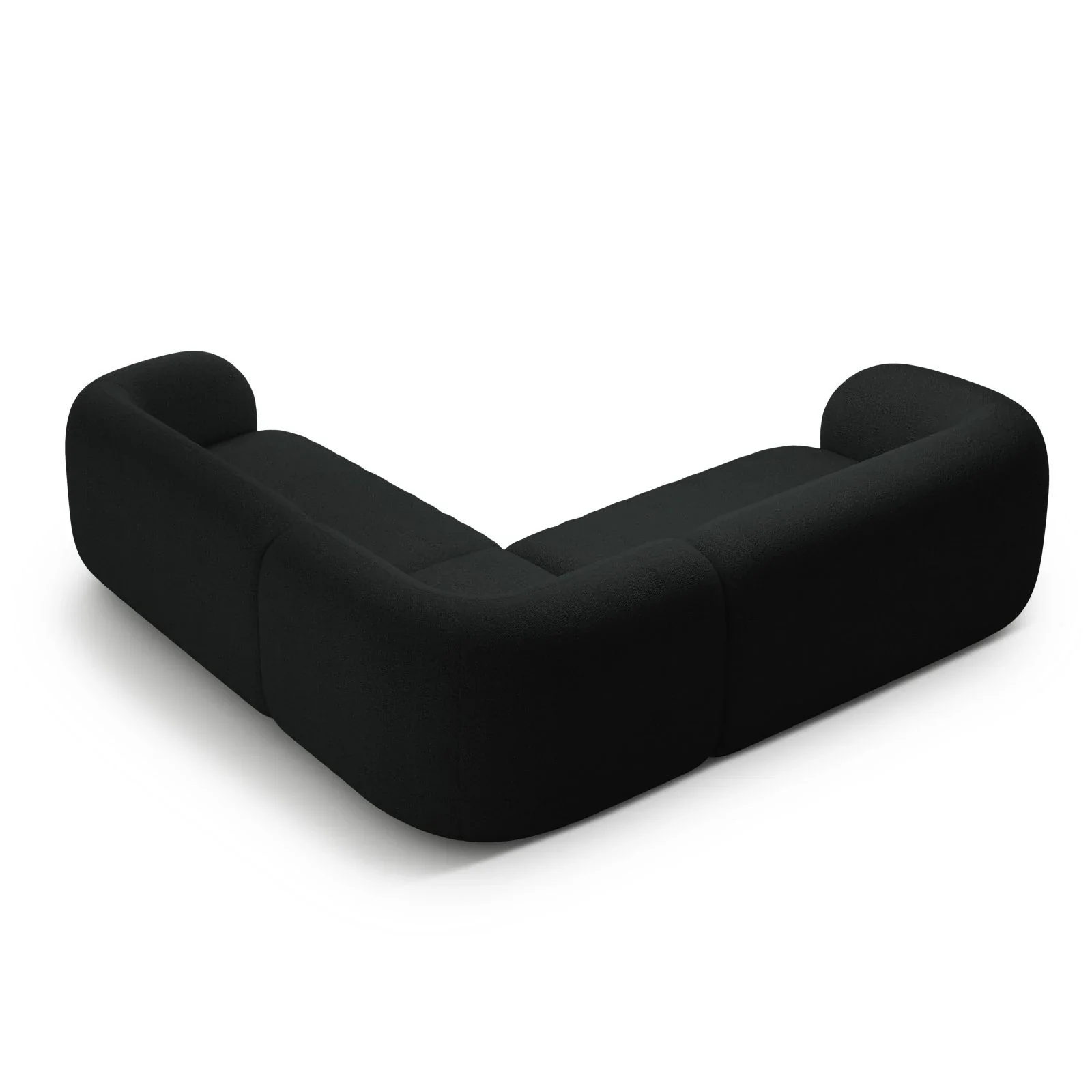 Kate Ecksofa symmetrisch aus Samt, Strukturstoff oder Boucle, 252x252 cm - Image 23