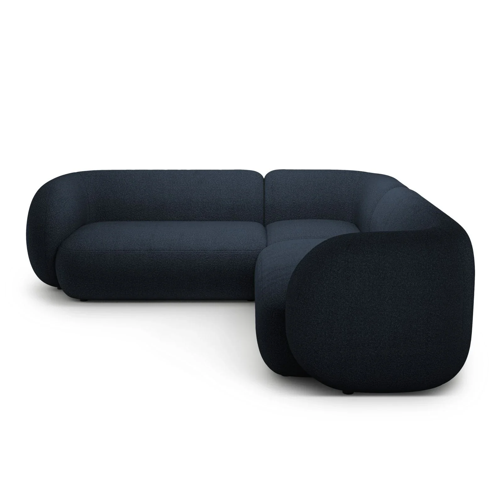 Kate Ecksofa symmetrisch aus Samt, Strukturstoff oder Boucle, 252x252 cm - Image 26