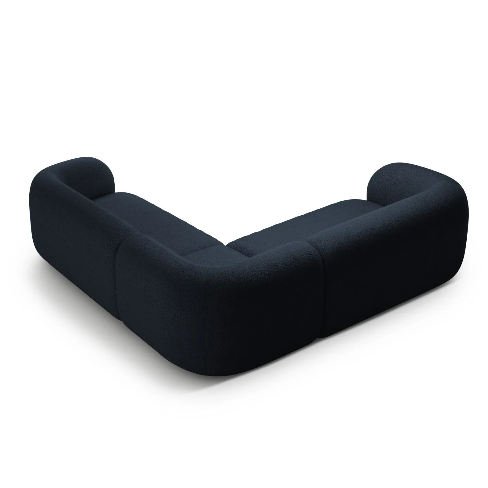 Kate Ecksofa symmetrisch aus Samt, Strukturstoff oder Boucle, 252x252 cm - Image 27