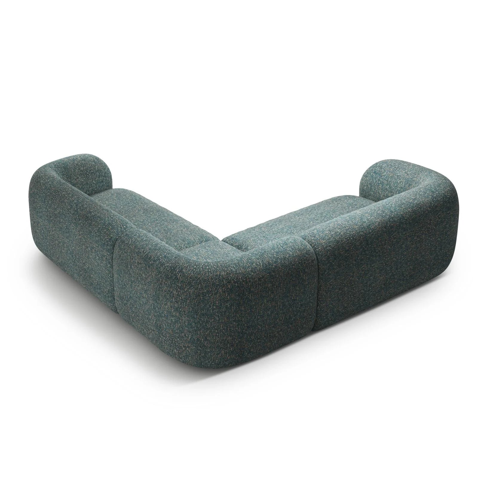 Kate Ecksofa symmetrisch aus Samt, Strukturstoff oder Boucle, 252x252 cm - Image 48