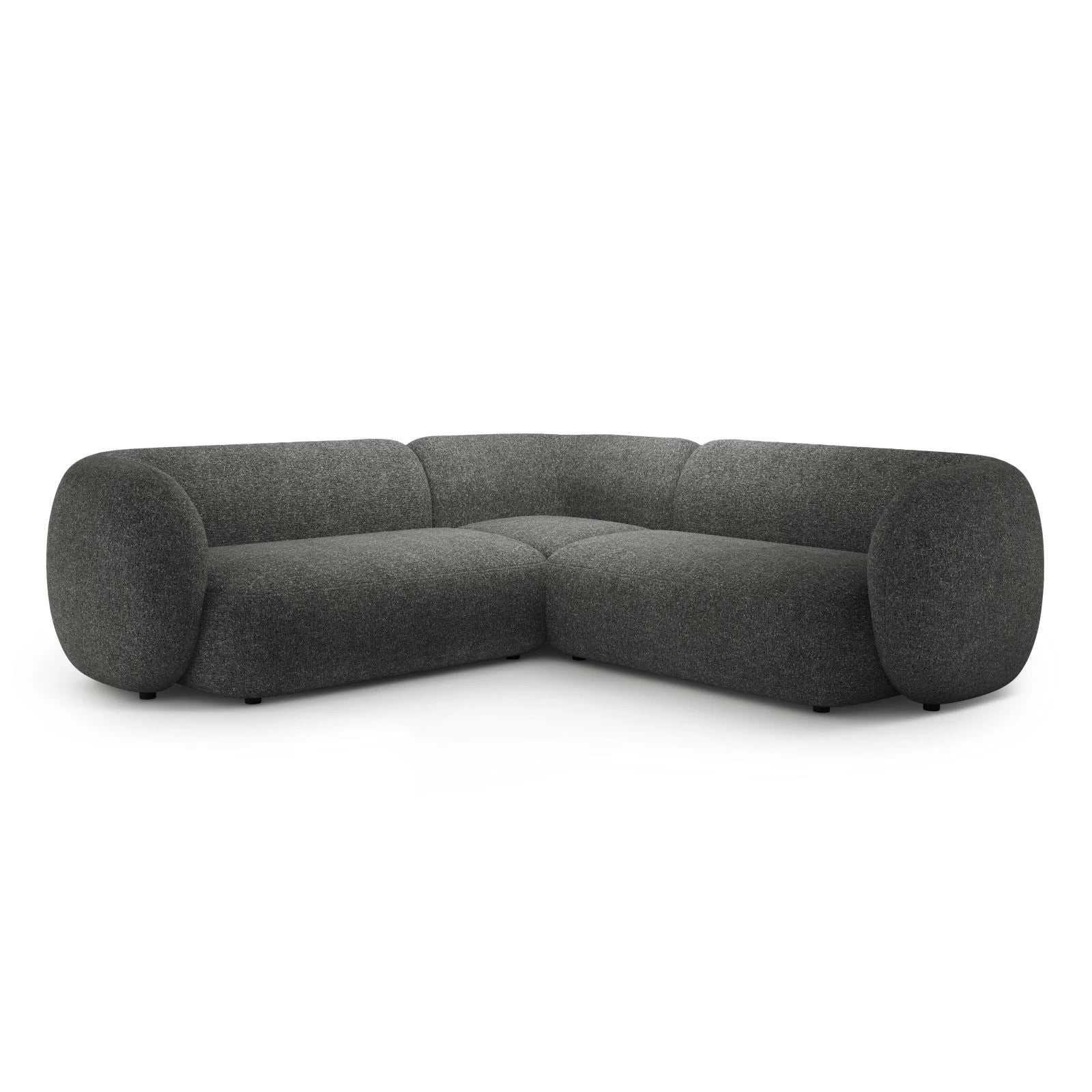 Kate Ecksofa symmetrisch aus Samt, Strukturstoff oder Boucle, 252x252 cm - Image 50