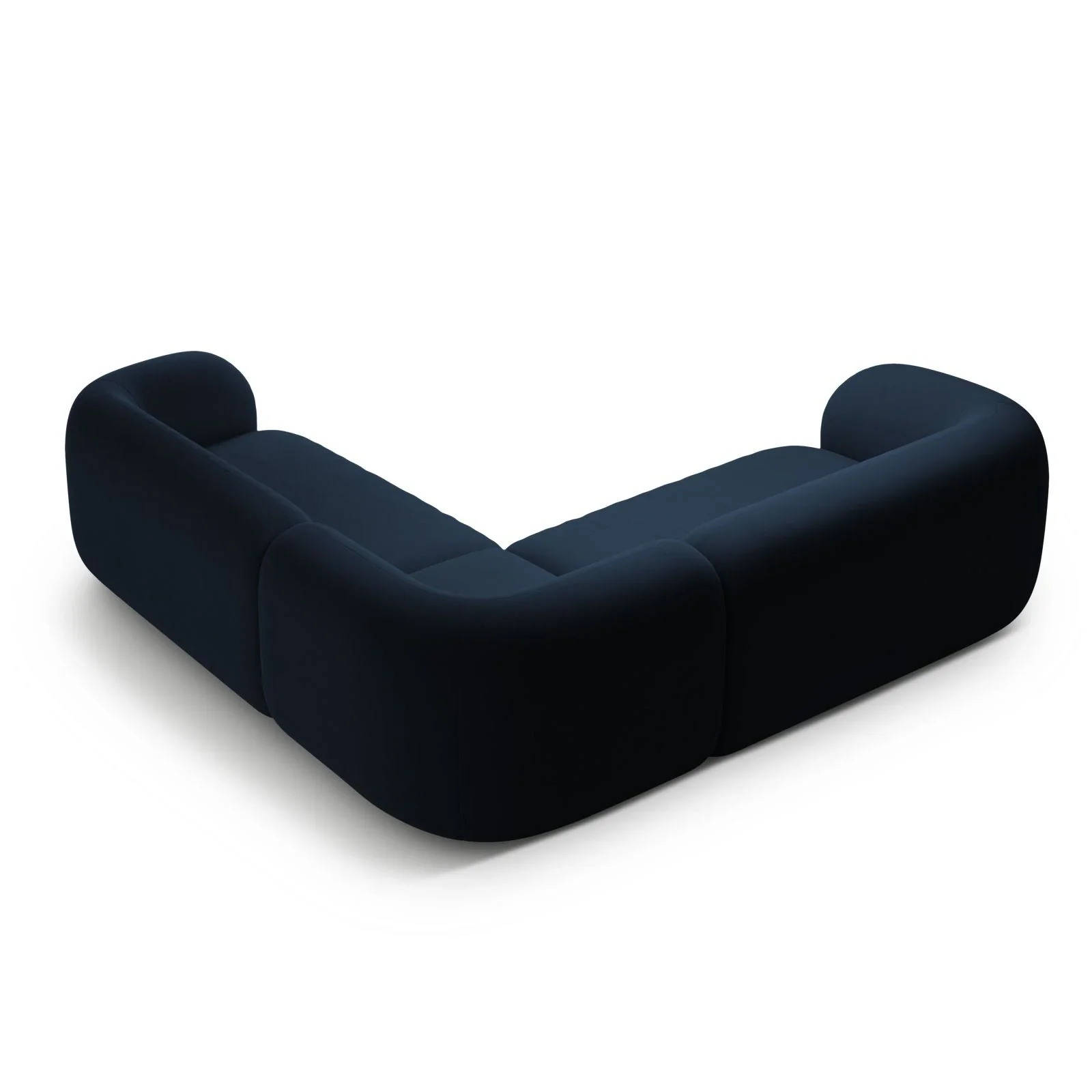 Kate Ecksofa symmetrisch aus Samt, Strukturstoff oder Boucle, 252x252 cm - Image 60