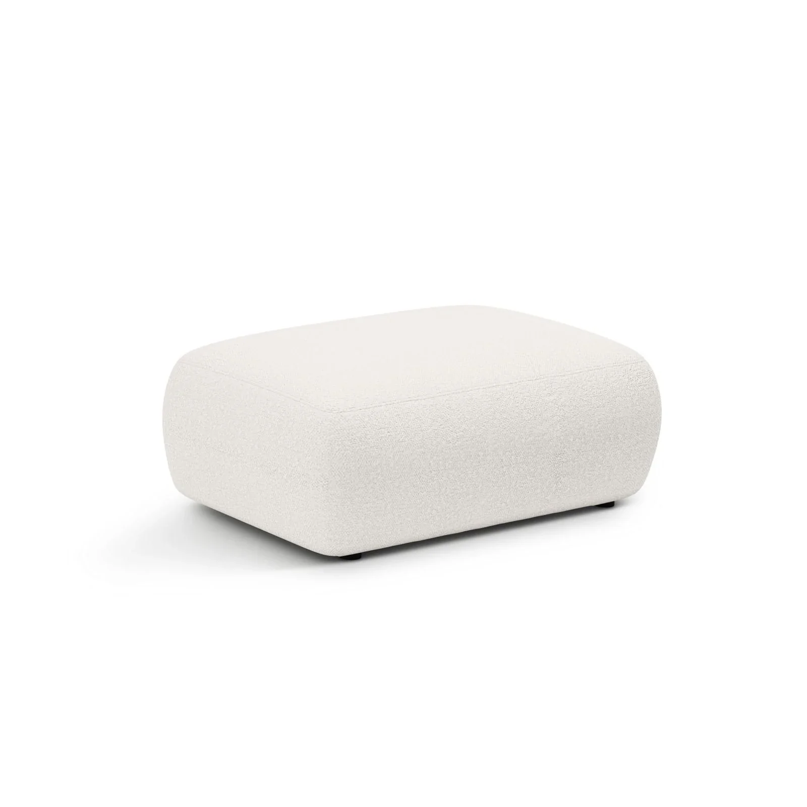 Kate Pouf rechteckig, mit Bezug aus Samt, Strukturstoff oder Boucle, 99x60 cm - Image 2