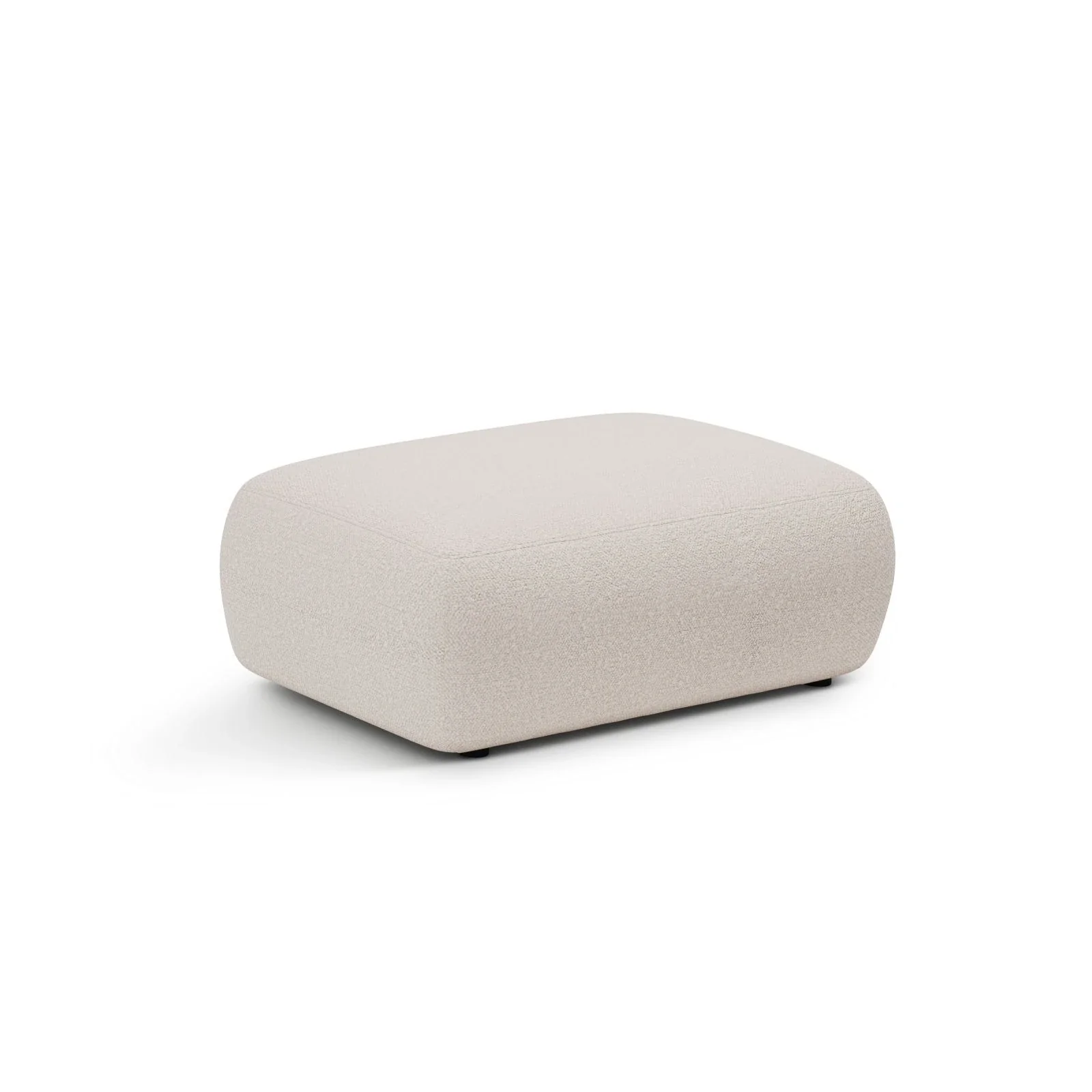 Kate Pouf rechteckig, mit Bezug aus Samt, Strukturstoff oder Boucle, 99x60 cm - Image 5