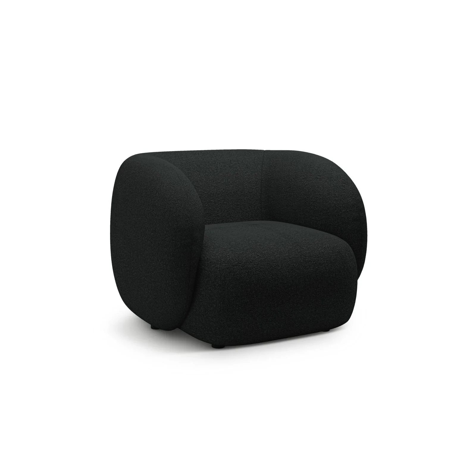Kate Sessel mit Bezug aus Samt, Strukturstoff oder Boucle, 108x89 cm - Image 22