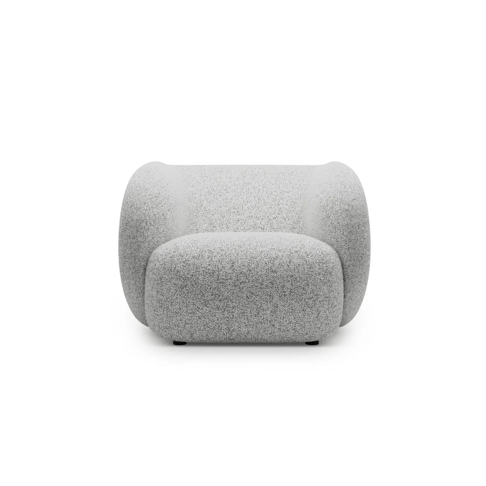 Kate Sessel mit Bezug aus Samt, Strukturstoff oder Boucle, 108x89 cm - Image 33