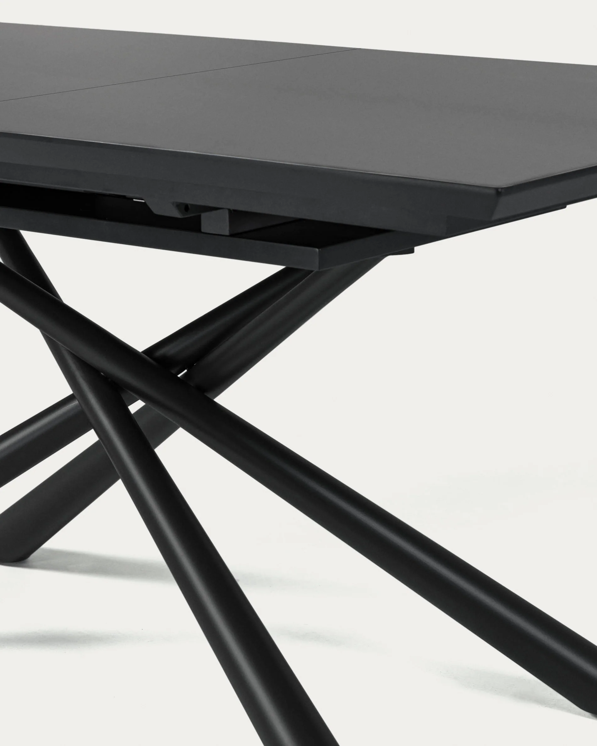 Theone Ausziehtisch Schwarz 160 (210) x 90 cm - Image 6