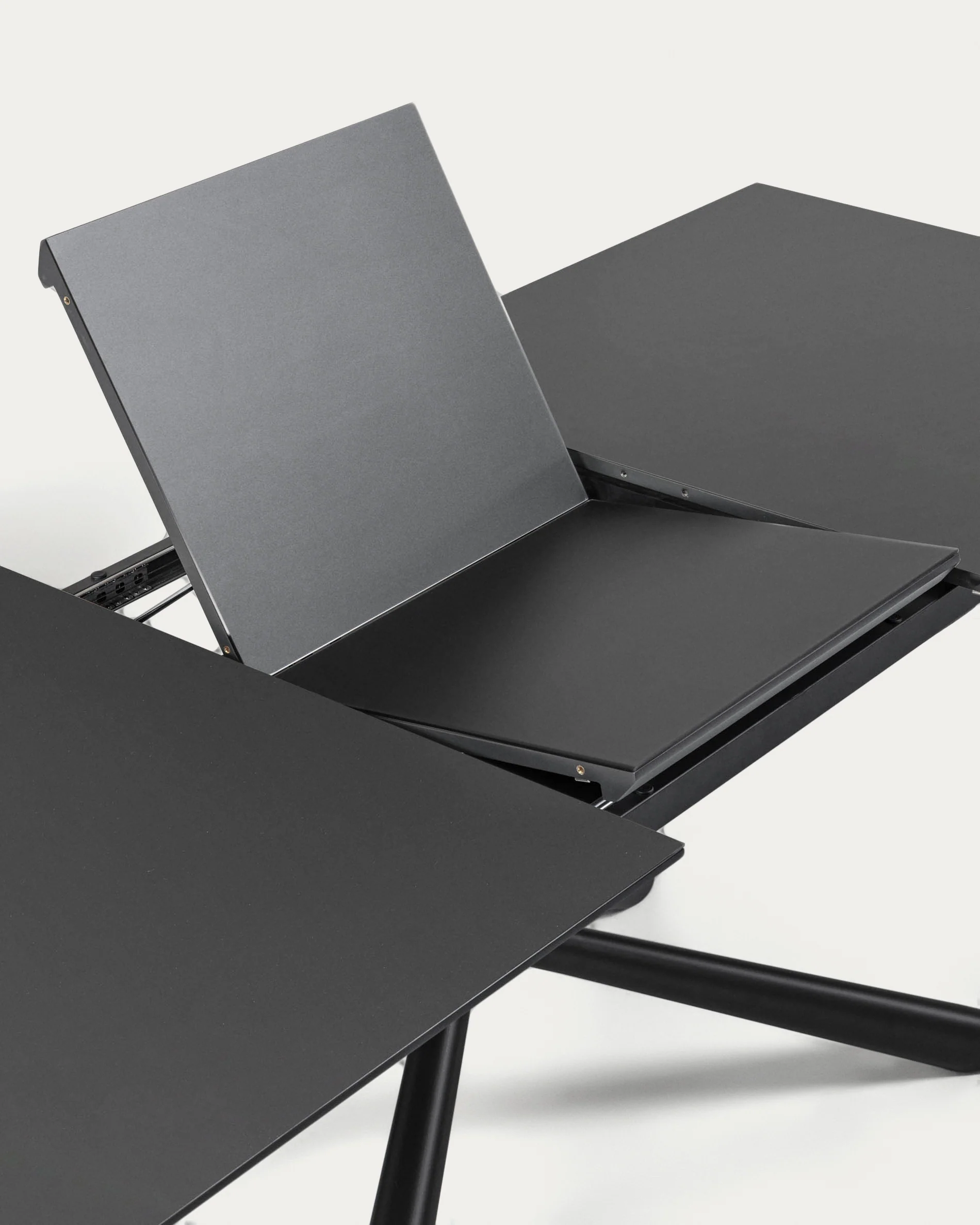 Theone Ausziehtisch Schwarz 160 (210) x 90 cm - Image 7