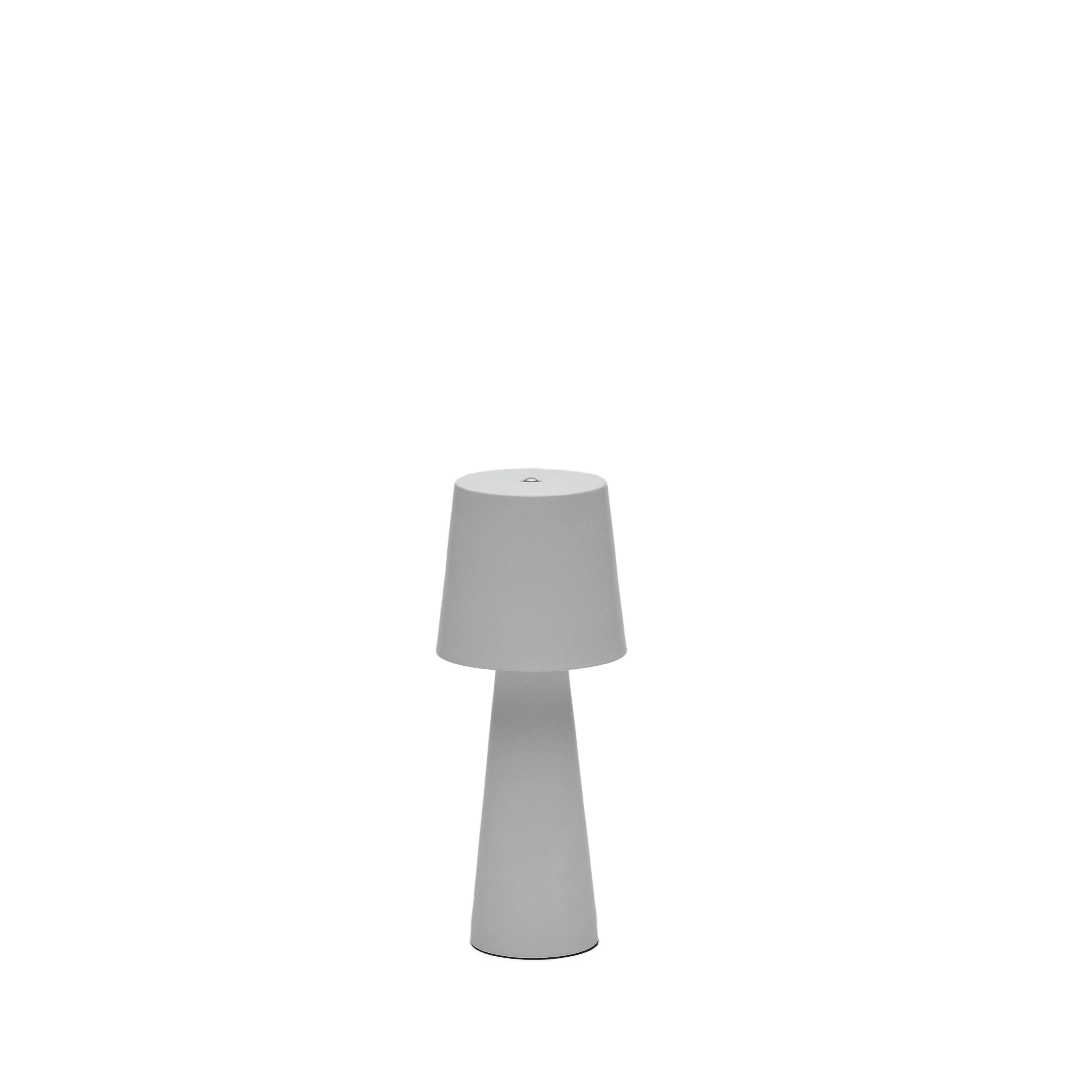 Arenys Outdoor Tischlampe klein aus Metall mit grauem Lackfinish - Image 2