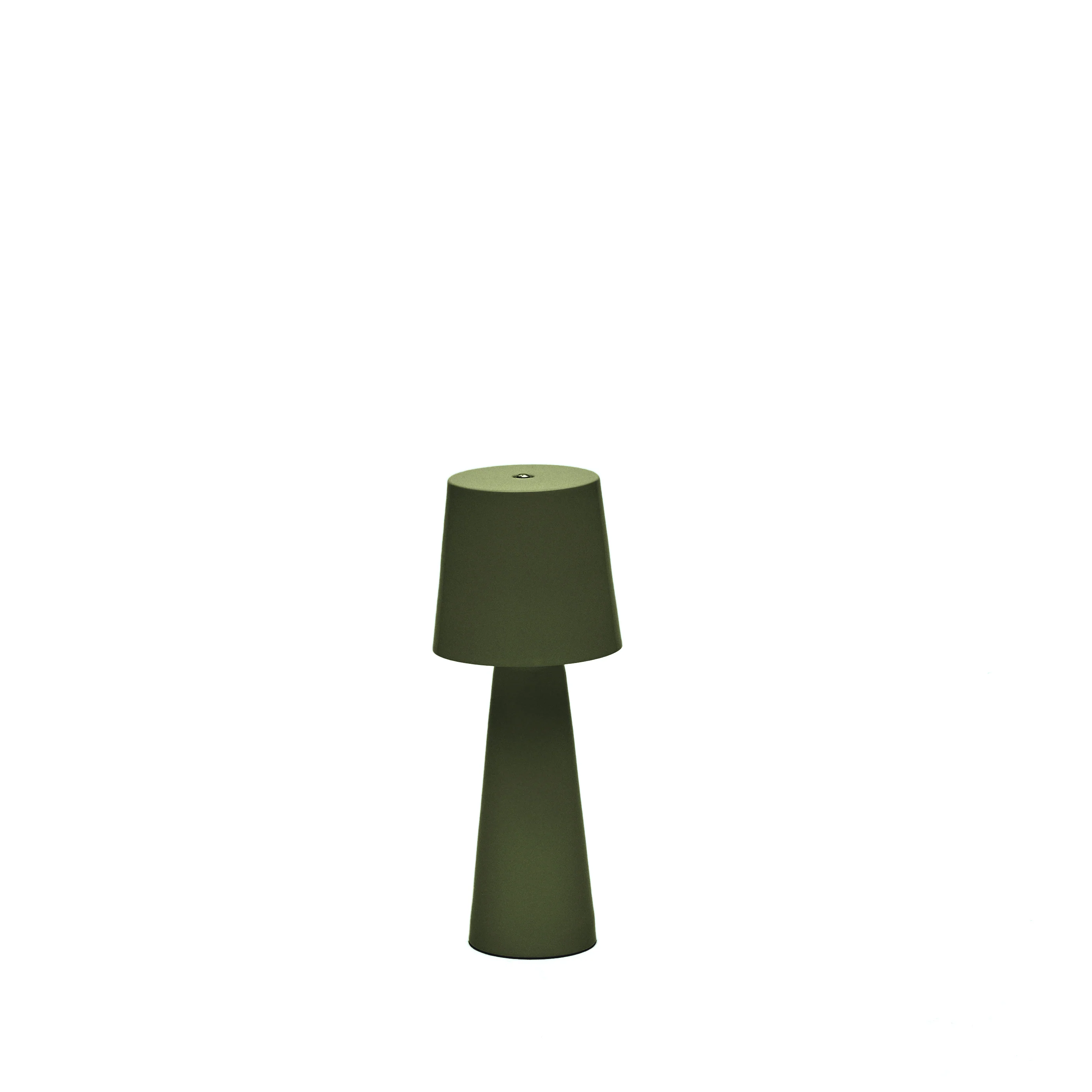 Arenys Outdoor Tischlampe klein aus Metall mit grünem Lackfinish - Image 3