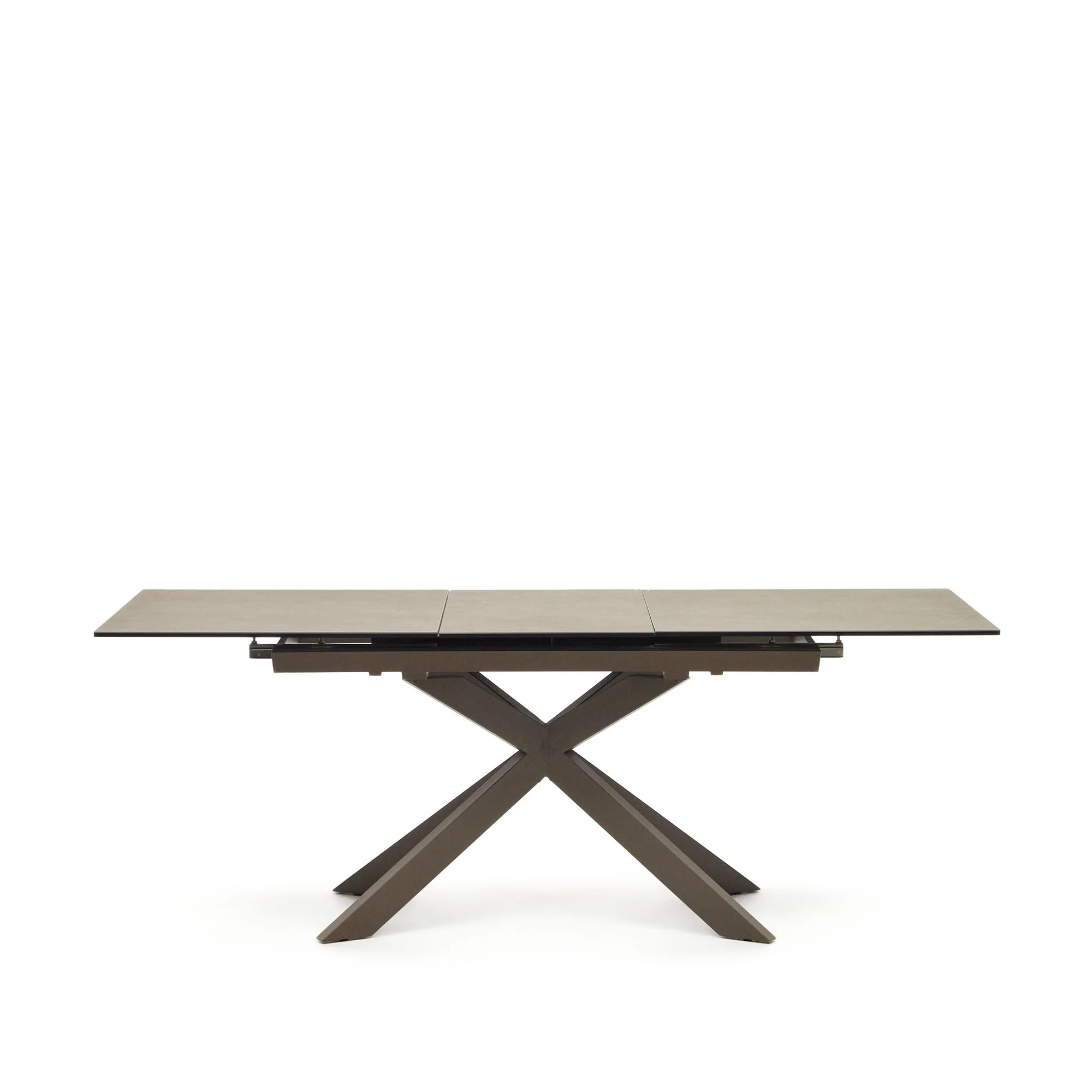 Atminda Ausziehtisch Braun 160 (210) x 90 cm Feinsteinzeugplatte - Image 4