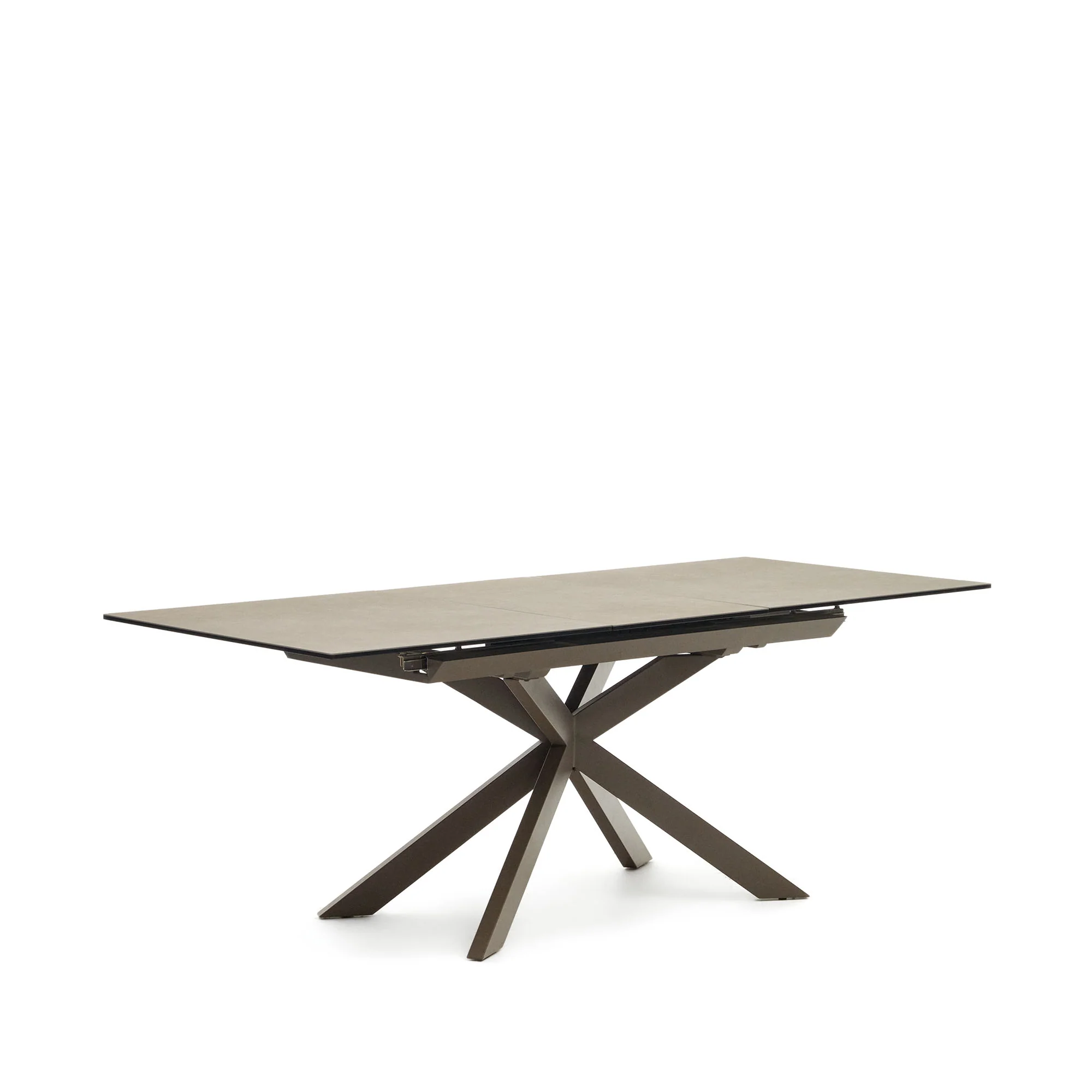 Atminda Ausziehtisch Braun 160 (210) x 90 cm Feinsteinzeugplatte - Image 6