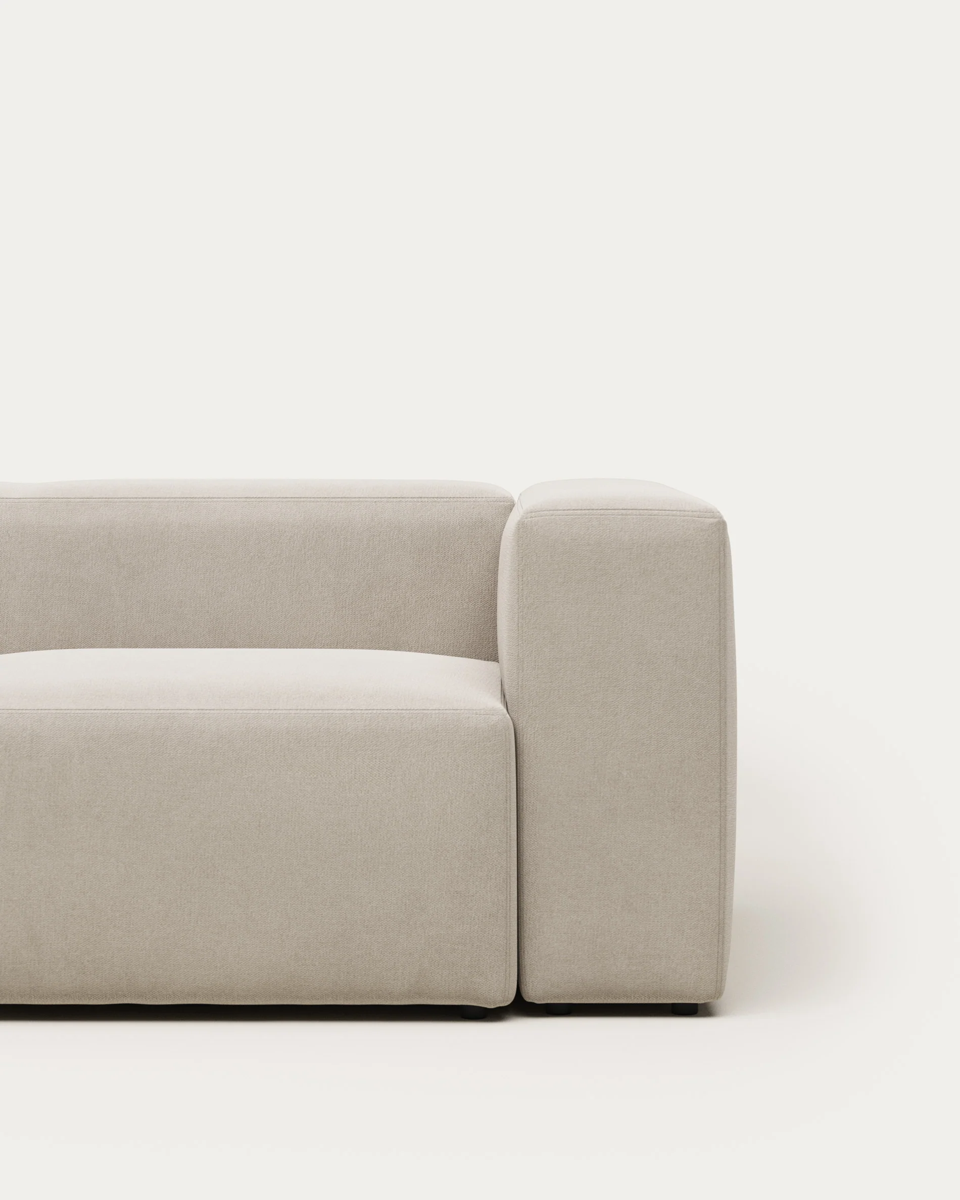 Blok 2-Sitzer Sofa beige 210 cm - Image 9