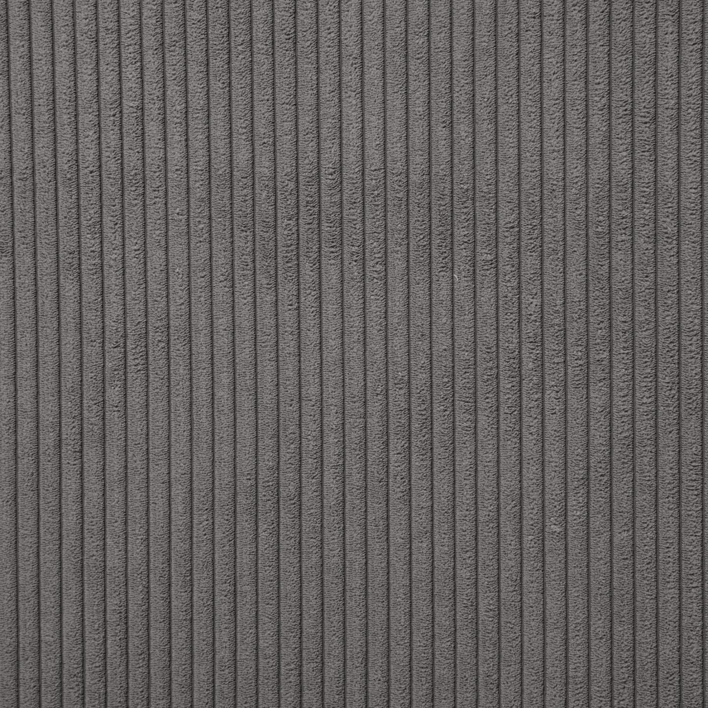 Blok 3-Sitzer-Sofa mit Chaiselongue links breiter Cord grau 300 cm - Image 9