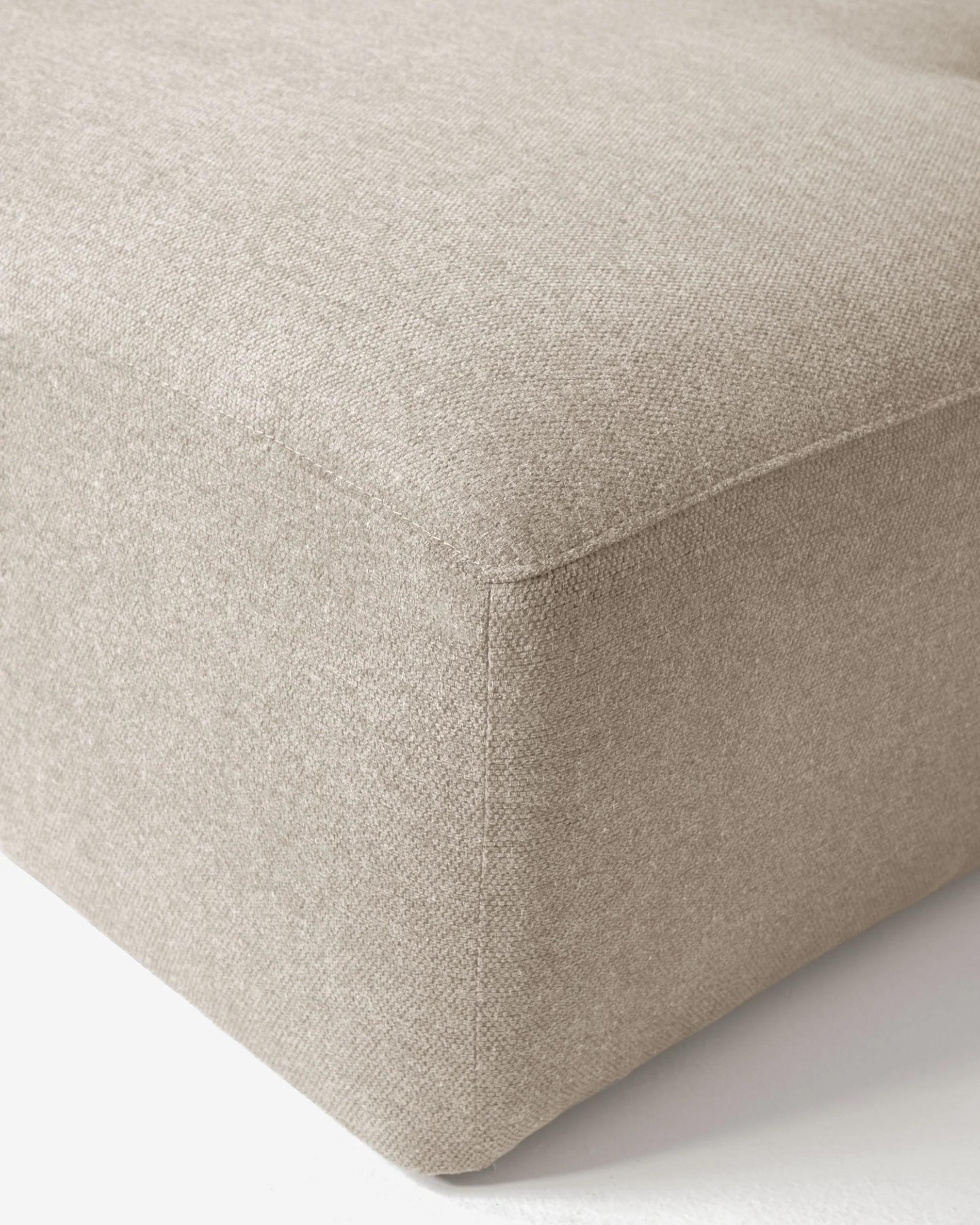 Blok 4-Sitzer Sofa mit Chaiselongue rechts beige 330 cm - Image 8