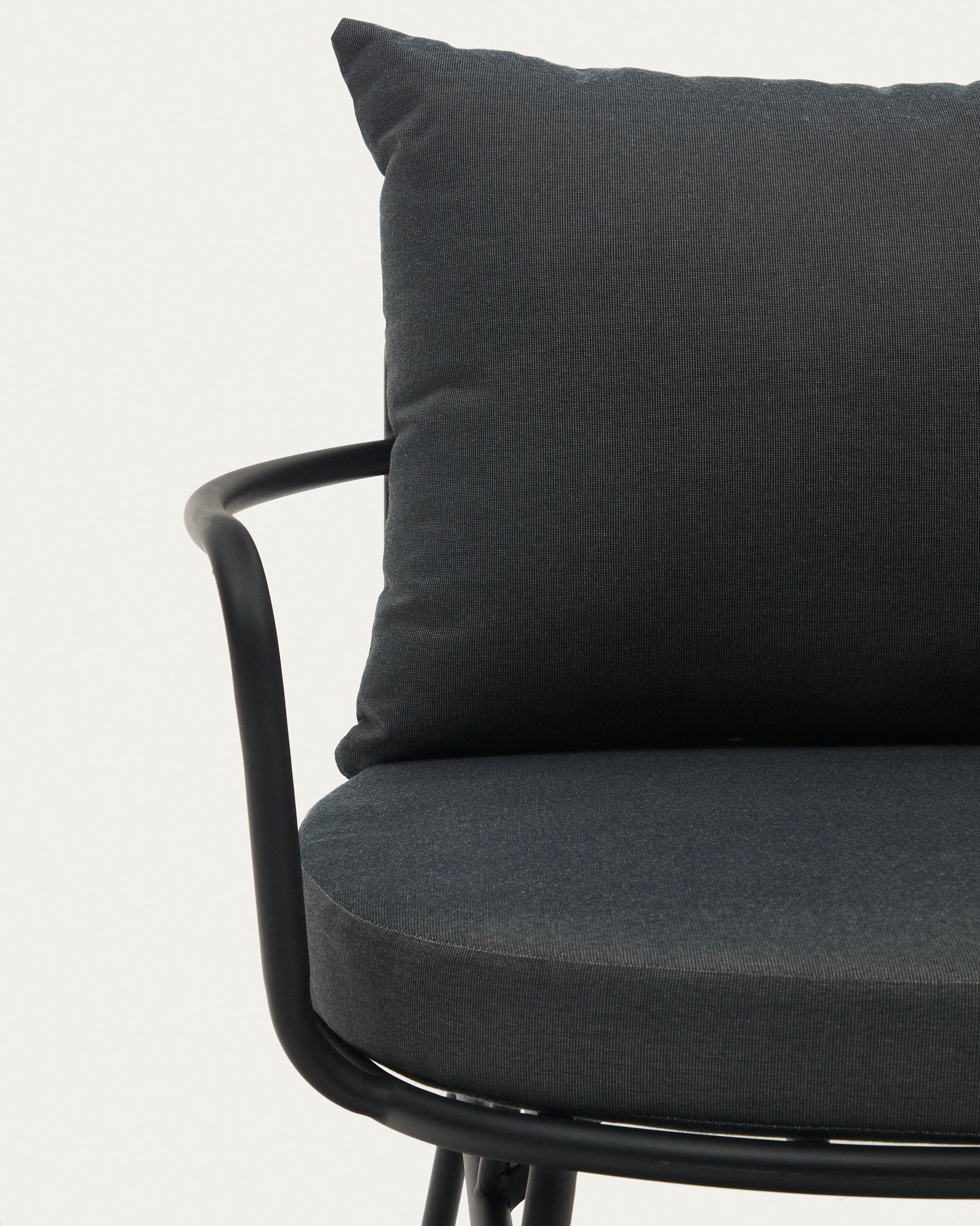 Bramant Sessel aus Stahl mit schwarzem Finish - Image 9