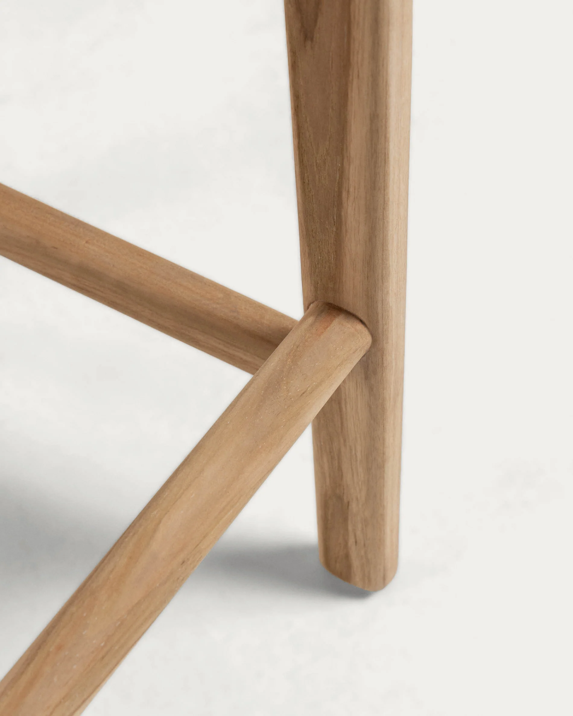 Calixta Hocker aus massivem Teakholz Höhe 67 cm - Image 8